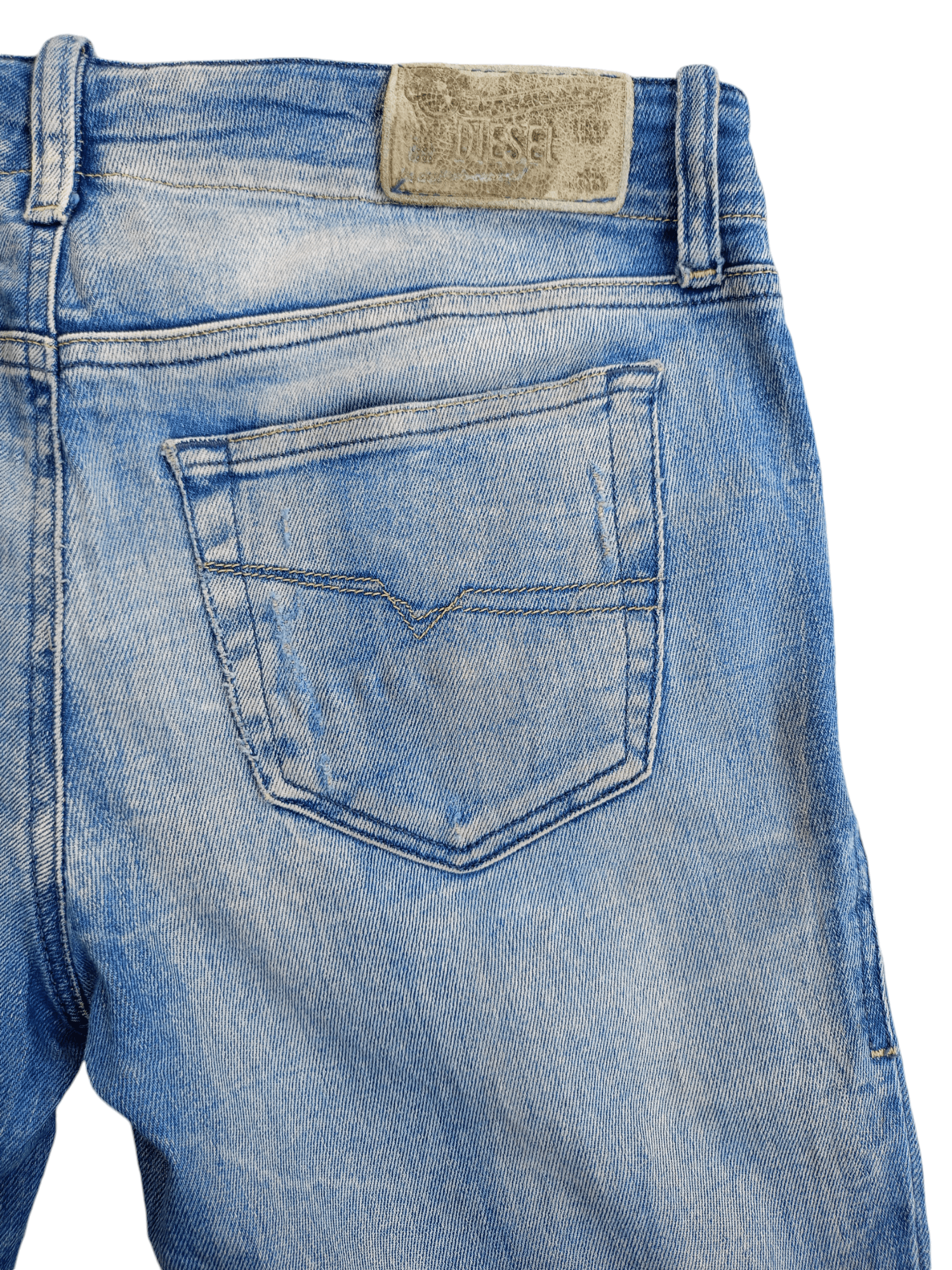 Diesel × Vintage DIESEL Grupee Cropped Super Slim Skinny Streetwear Denim Size 27" / US 4 / IT 40 - 24 Thumbnail