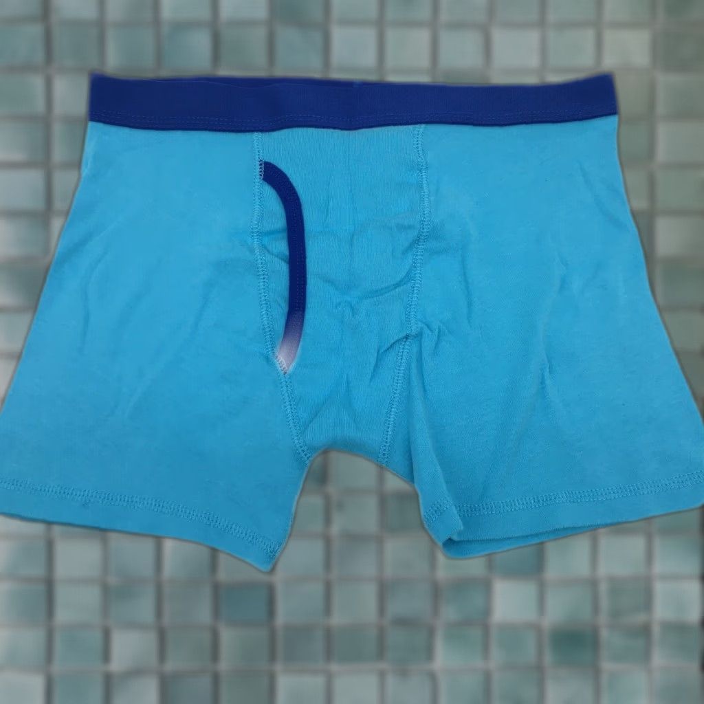 Essentials Amazon Essentials Boxer Brief Underwear Blue XL Men’s Regular Pull On - 100% Cotton? (Note: avoid adding) Size 46R - 1 Thumbnail