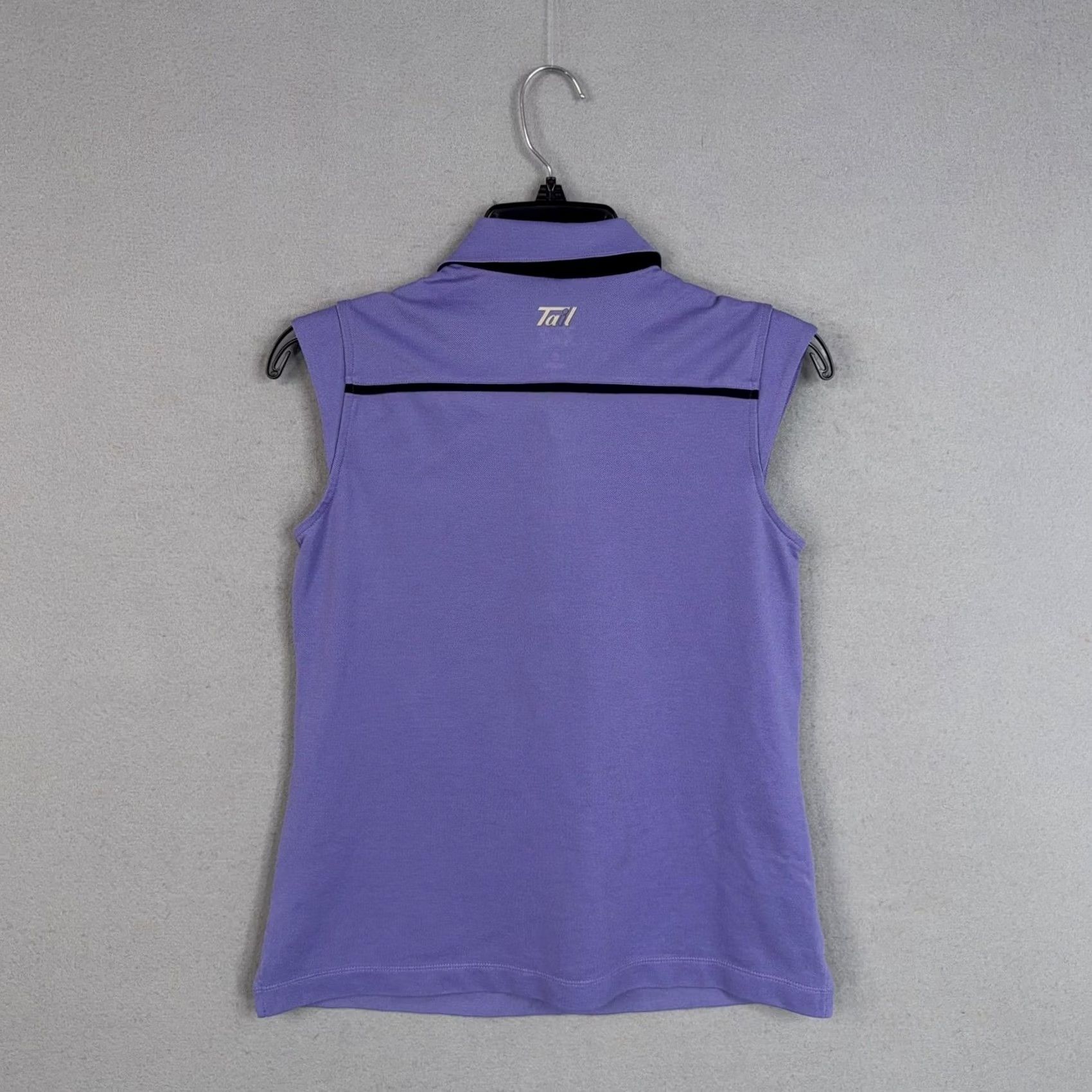 Vintage Tail Polo Shirt Womens Small Purple Sleeveless Tail Tech Golf Tennis Stretch Polo Shirt Womens Small Purple Sleeveless Tail Tech Golf Tennis Stretch Size S / US 4 / IT 40 - 6 Thumbnail