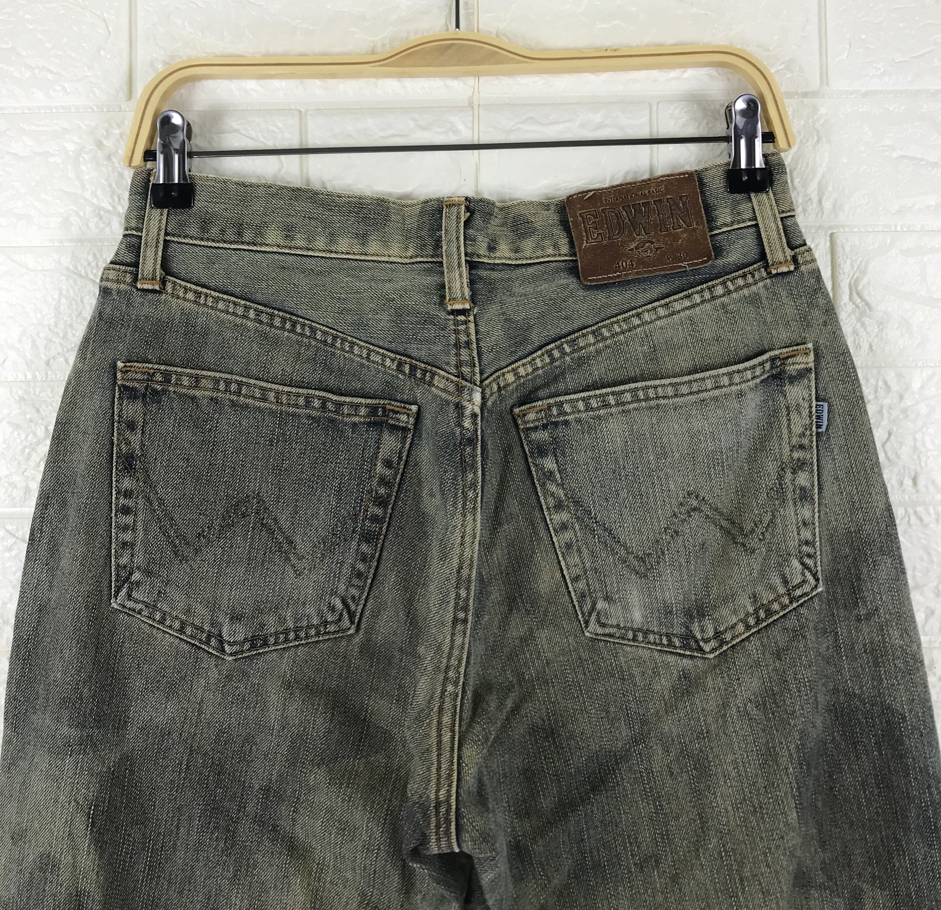 Edwin Vintage Edwin 404 Bleach Rusty Jeans Size US 29 - 6 Thumbnail