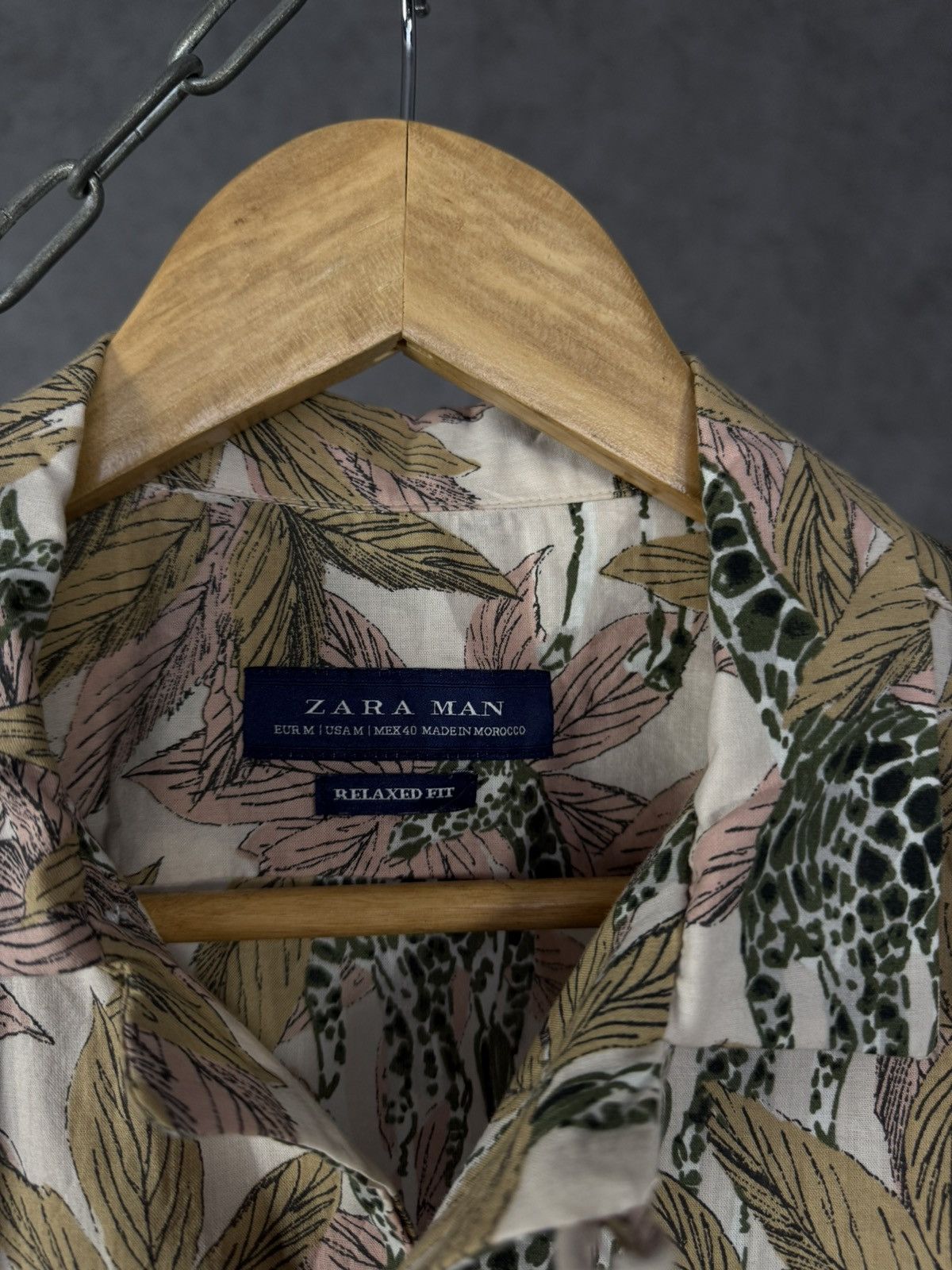 Zara Zara Man crazy Hawaiian art shirt Size US M / EU 48-50 / 2 - 3 Thumbnail