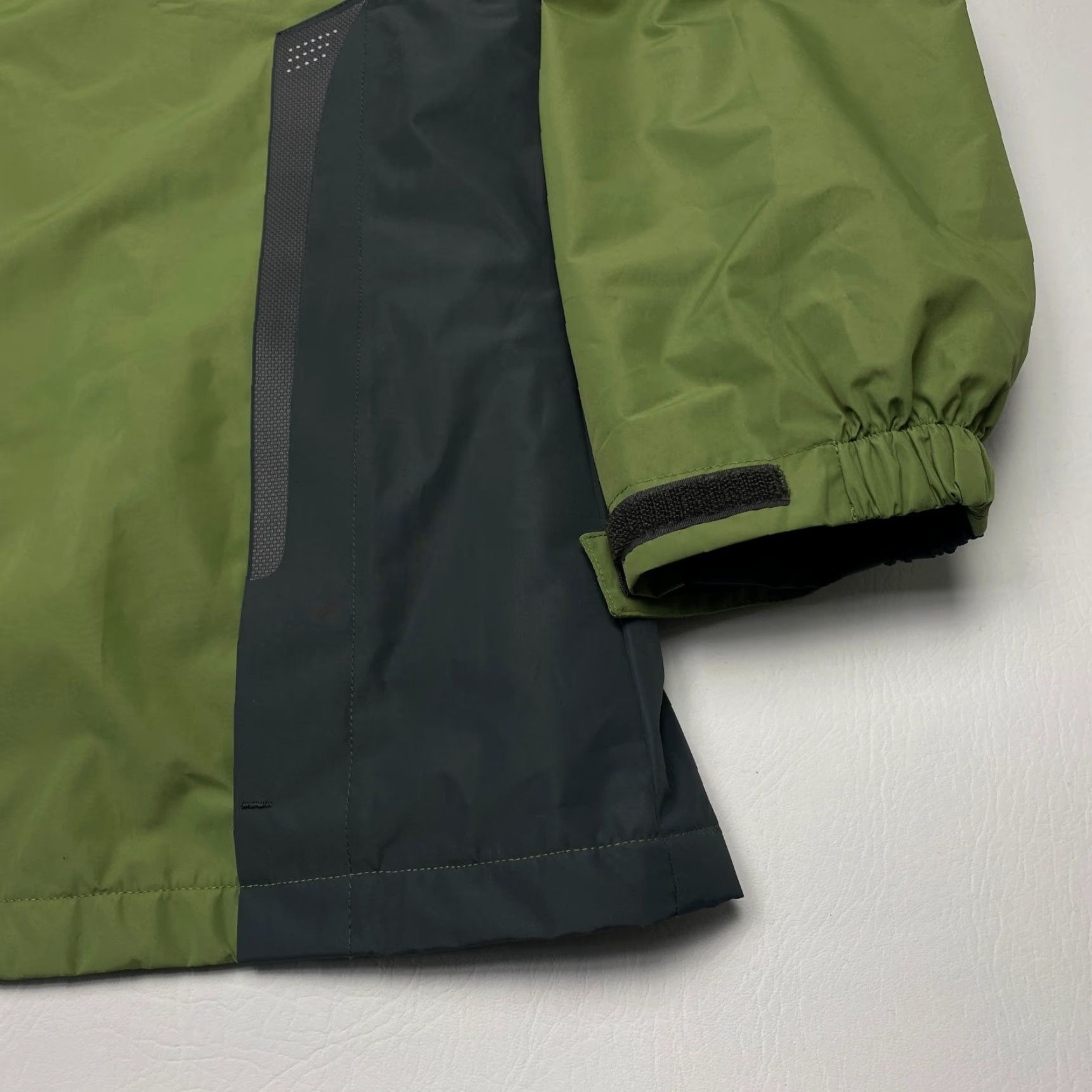 Vintage NEW Diamond Jacket Womens 2XLGreen Hooded Lightweight Rain Wind Proof Size XXL / US 16-18 / IT 52-54 - 5 Thumbnail