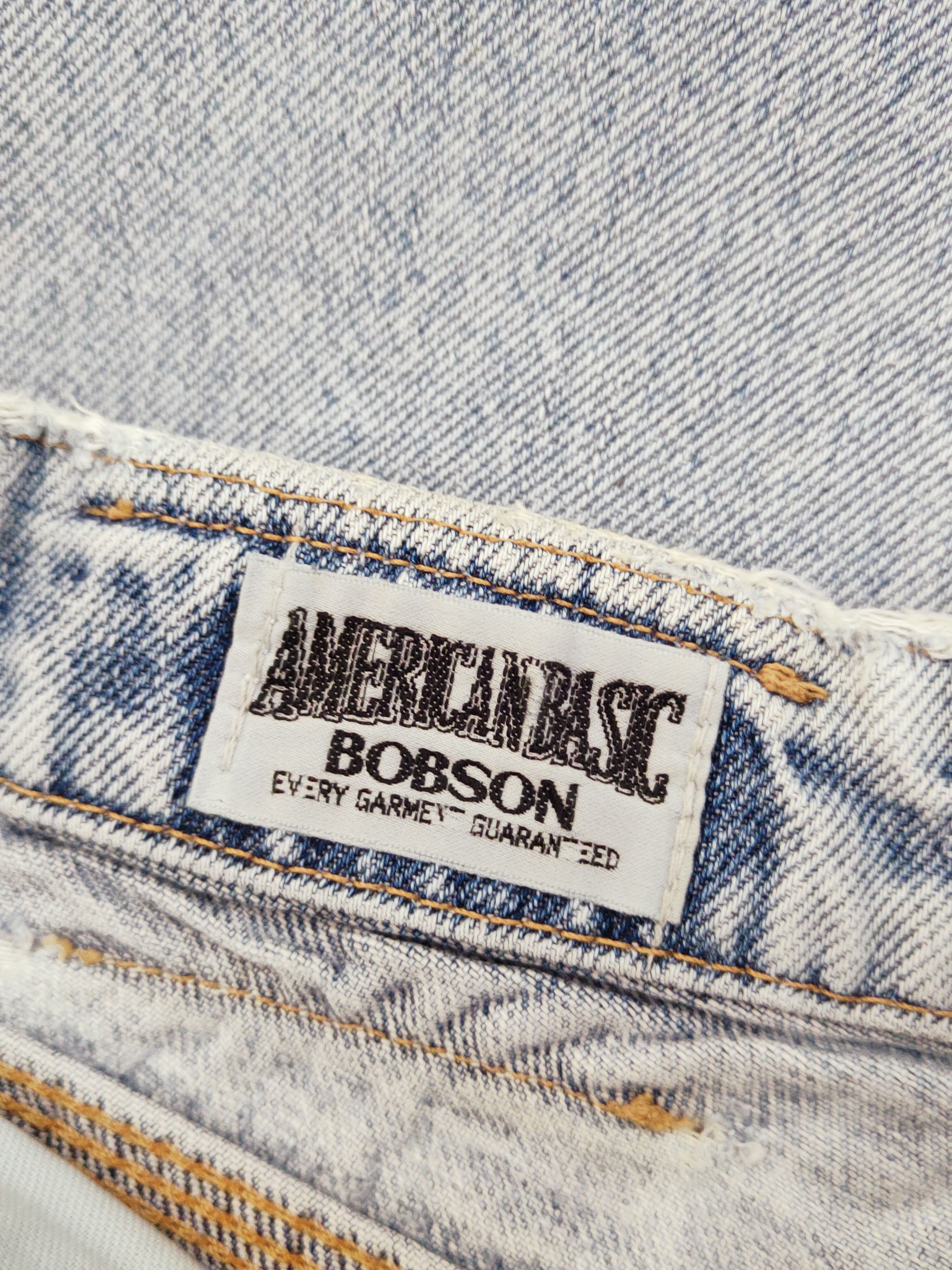 Japanese Brand Bobson Blue Distressed Ripped Jeans #W700 Size US 30 / EU 46 - 16 Thumbnail