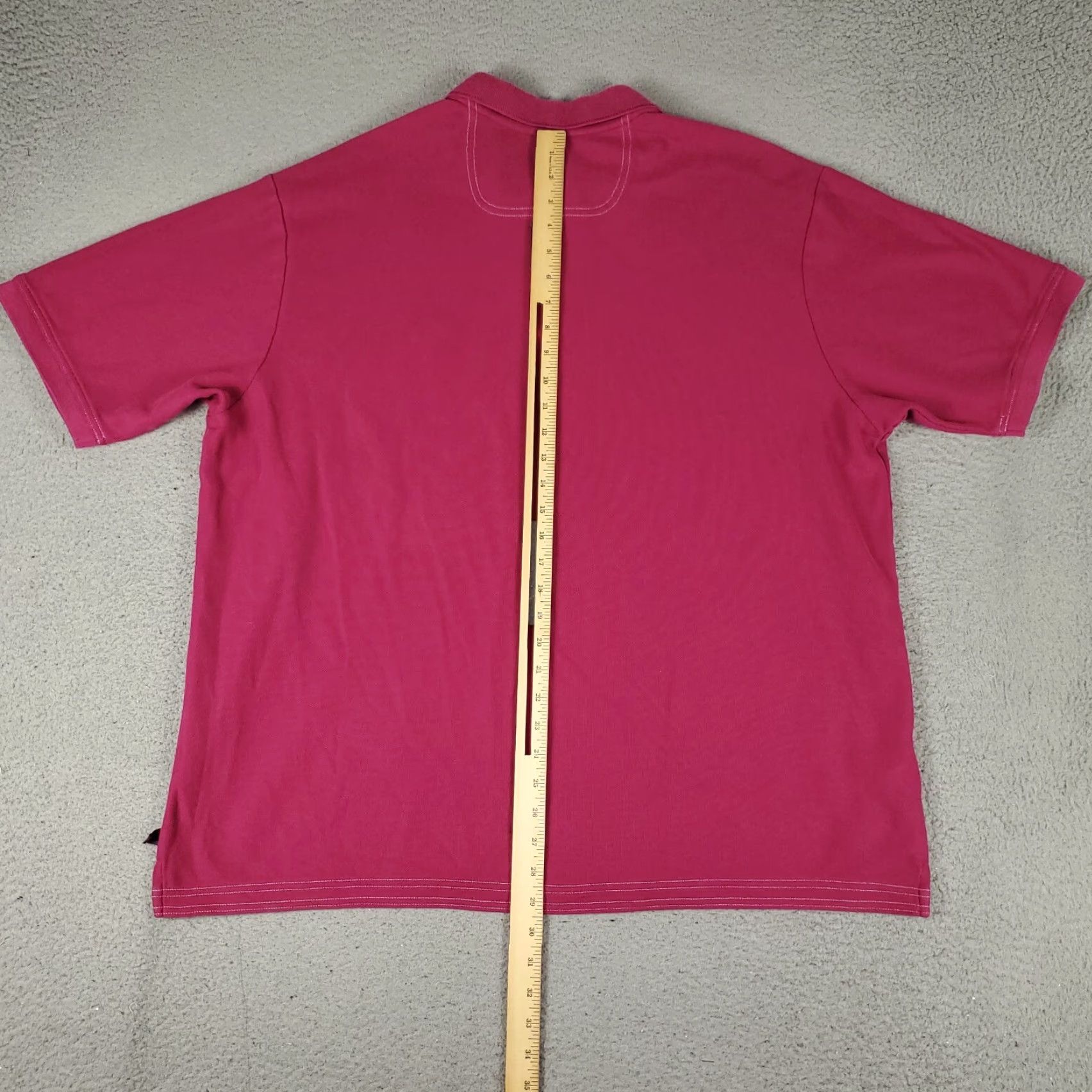 Tommy Bahama Tommy Bahama Polo Shirt Mens 3XL Solid Magenta Casual Short Sleeve Golf Size US XXL / EU 58 / 5 - 5 Thumbnail