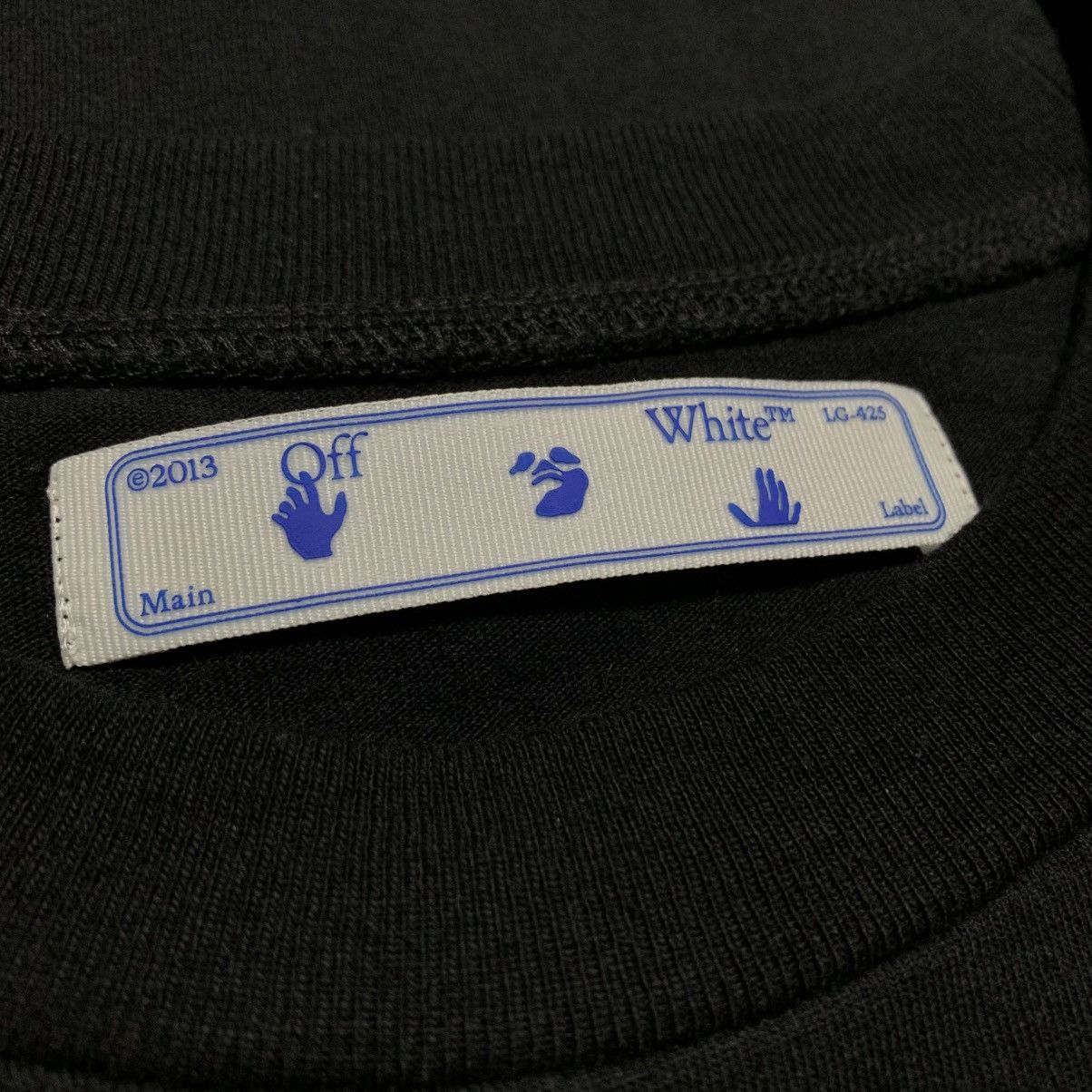 Off-White Off White Medium Worker Arrows Black Tee Virgil Abloh Size US M / EU 48-50 / 2 - 5 Thumbnail