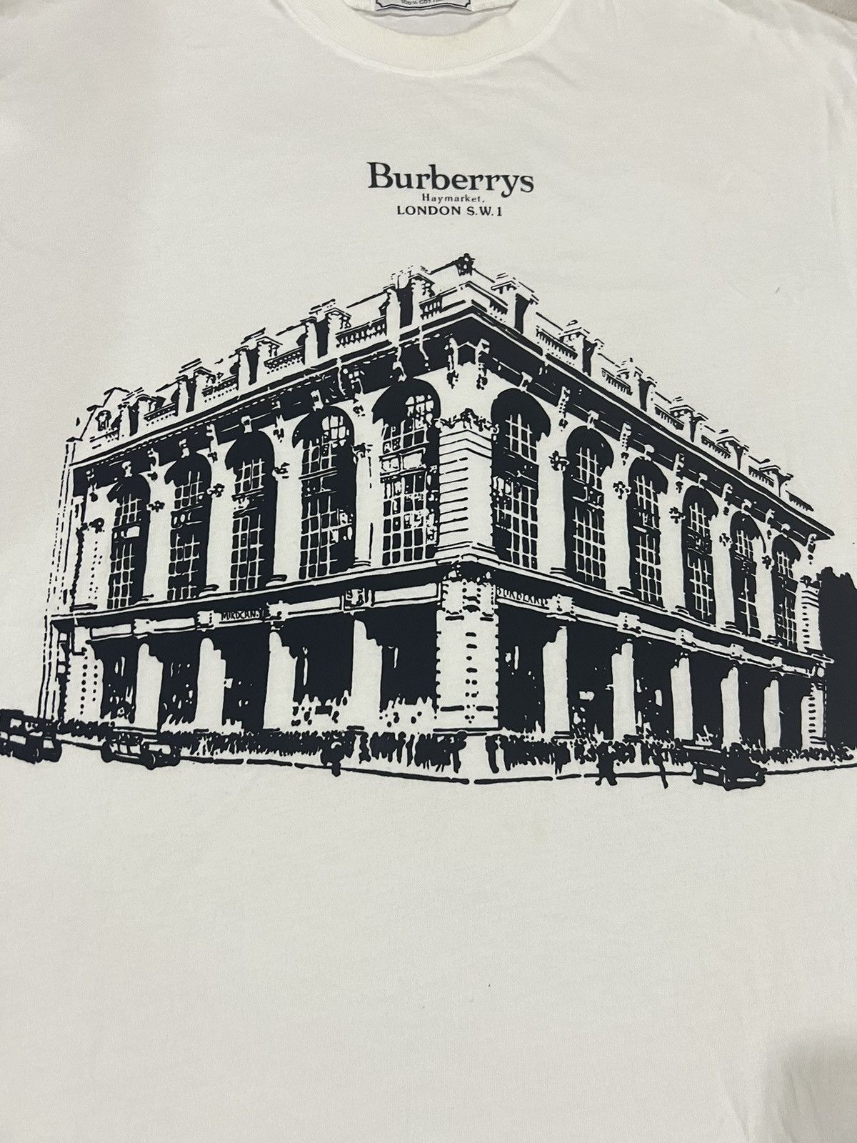 Burberry × Vintage Vintage Burberrys Haymarket London SW1 Grand Opening Shirt Size US M / EU 48-50 / 2 - 4 Thumbnail