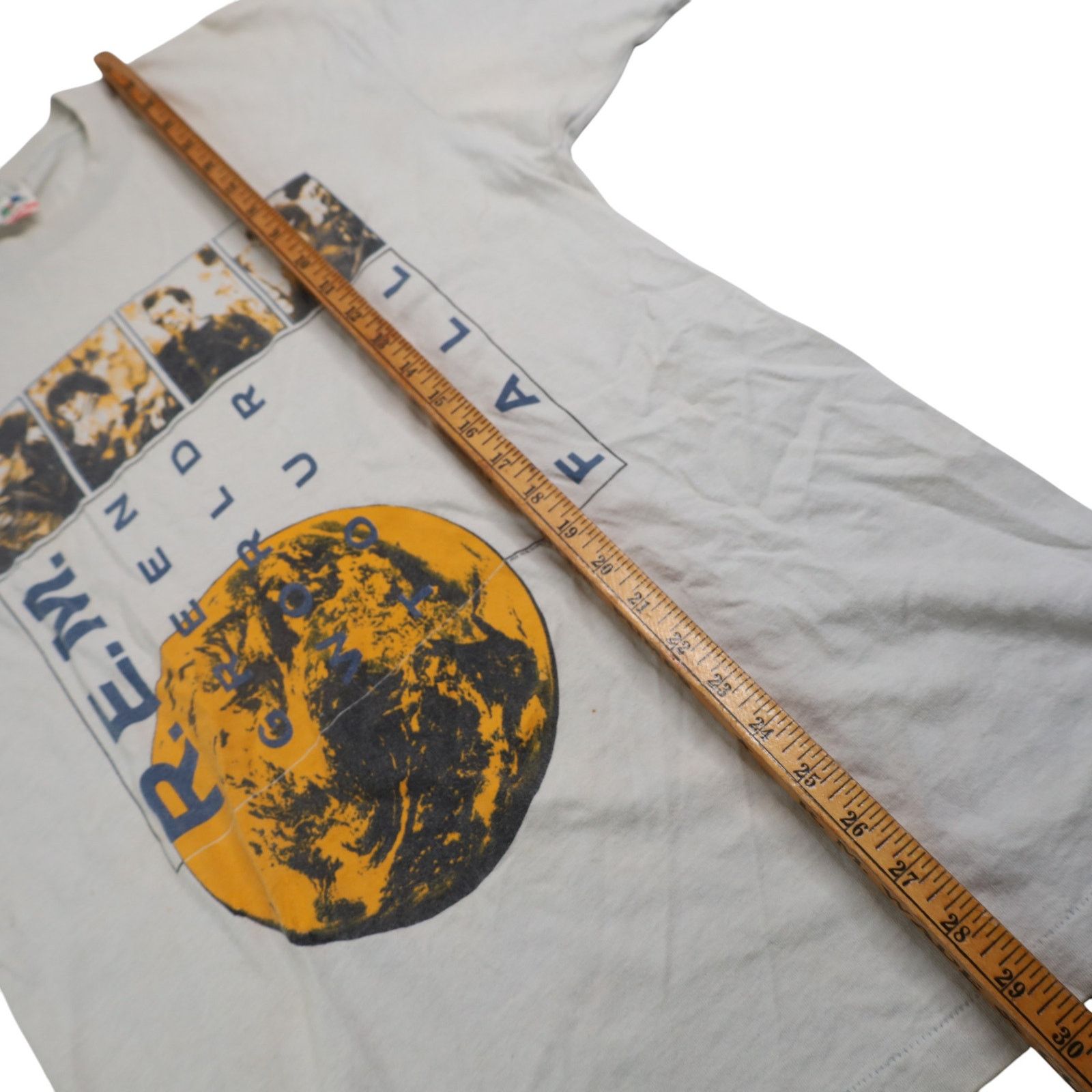 Band Tees × Vintage Vintage 80s R.E.M Green World Tour Graphic Band Tee Size US XL / EU 56 / 4 - 10 Thumbnail
