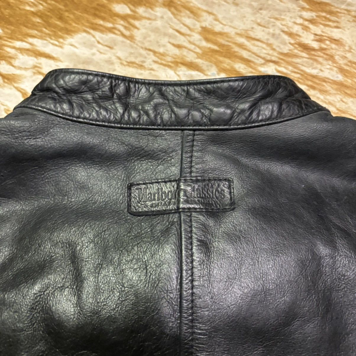 Marlboro Classics Marlboro Classic Leather Jacket Fit L Size XL Size US L / EU 52-54 / 3 - 11 Thumbnail