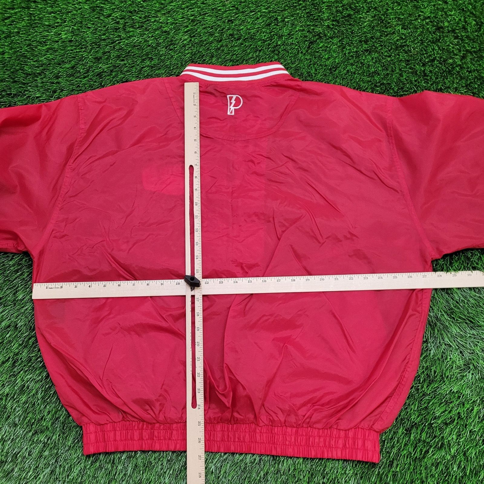 Pro Player Vintage 90s Detroit Red-Wings Jacket Medium 27x27 Baggy Red Size US M / EU 48-50 / 2 - 4 Thumbnail