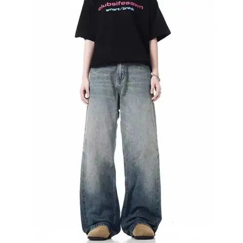 Other Kimiko x Risa Goth GRAPHIC denim jeans jorts shorts Size US 32 / EU 48 - 6 Thumbnail