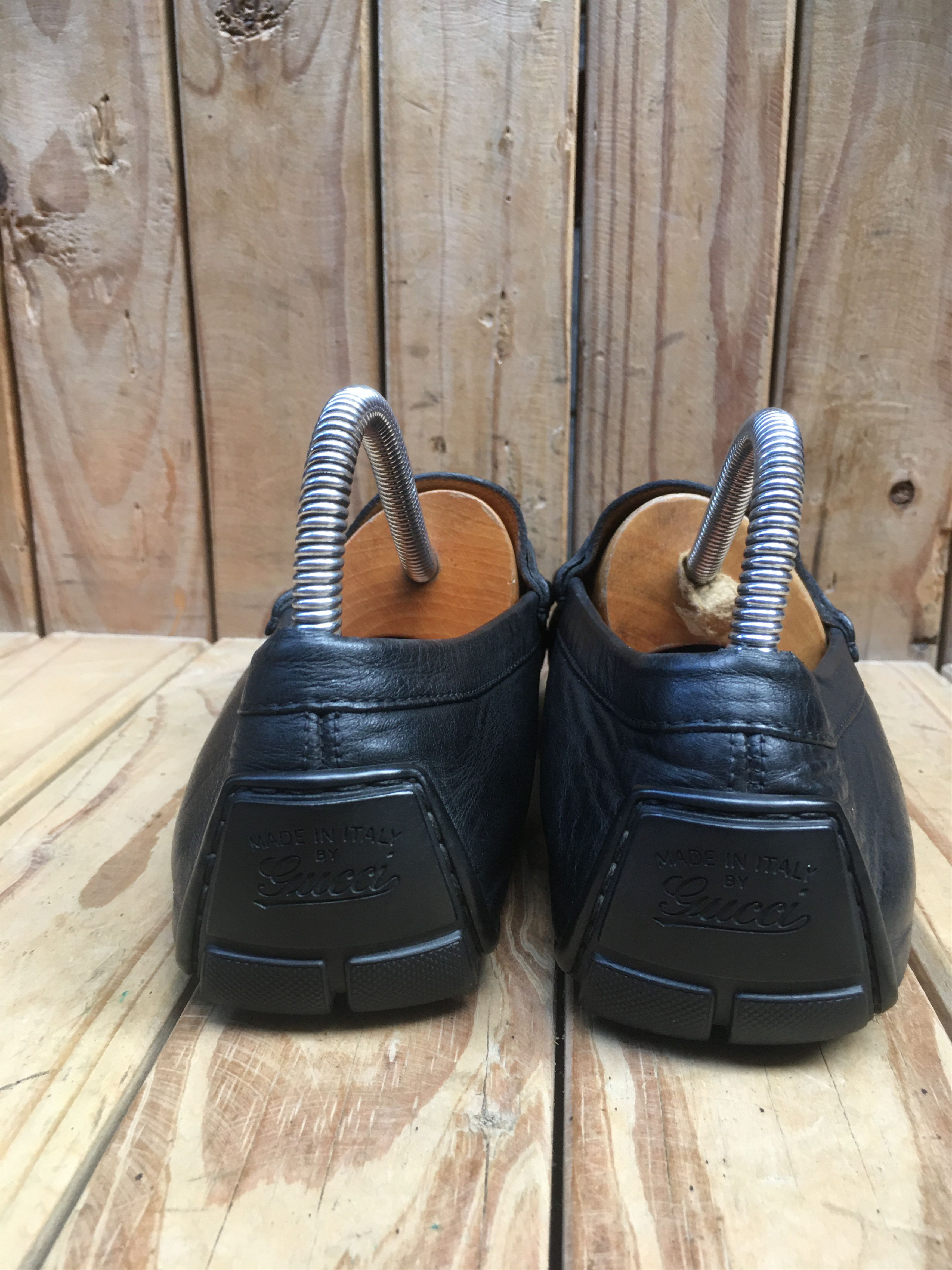 Gucci Gucci 322929 GG Black Men’s Leather Loafers UK 6.5 Size US 7 / EU 40 - 7 Thumbnail