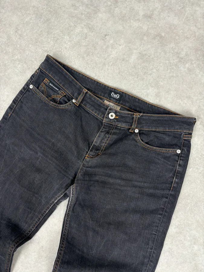 Dolce & Gabbana 2000s Dolce & Gabbana Navy Brut Denim Jeans Size US 33 - 6 Thumbnail