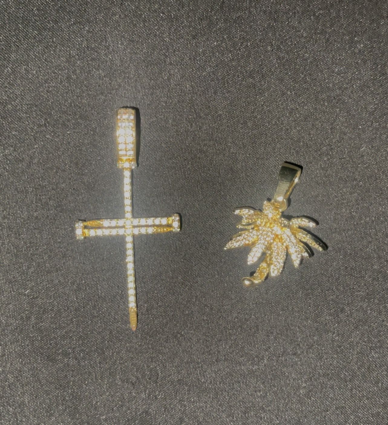 Other NEEDLE CROSS & PALM TREE PENDANT Size ONE SIZE - 6 Thumbnail