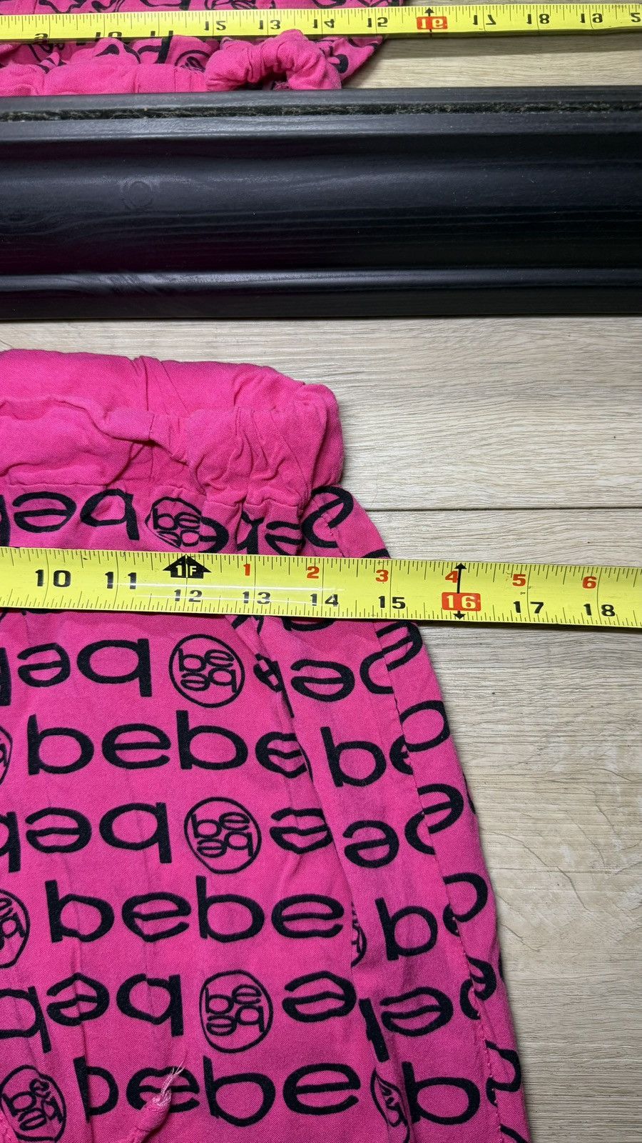 Bebe Y2K 2000s Bebe All Over Print Sleepwear Pajama Sweats Size 34" / US 12 / IT 48 - 6 Thumbnail
