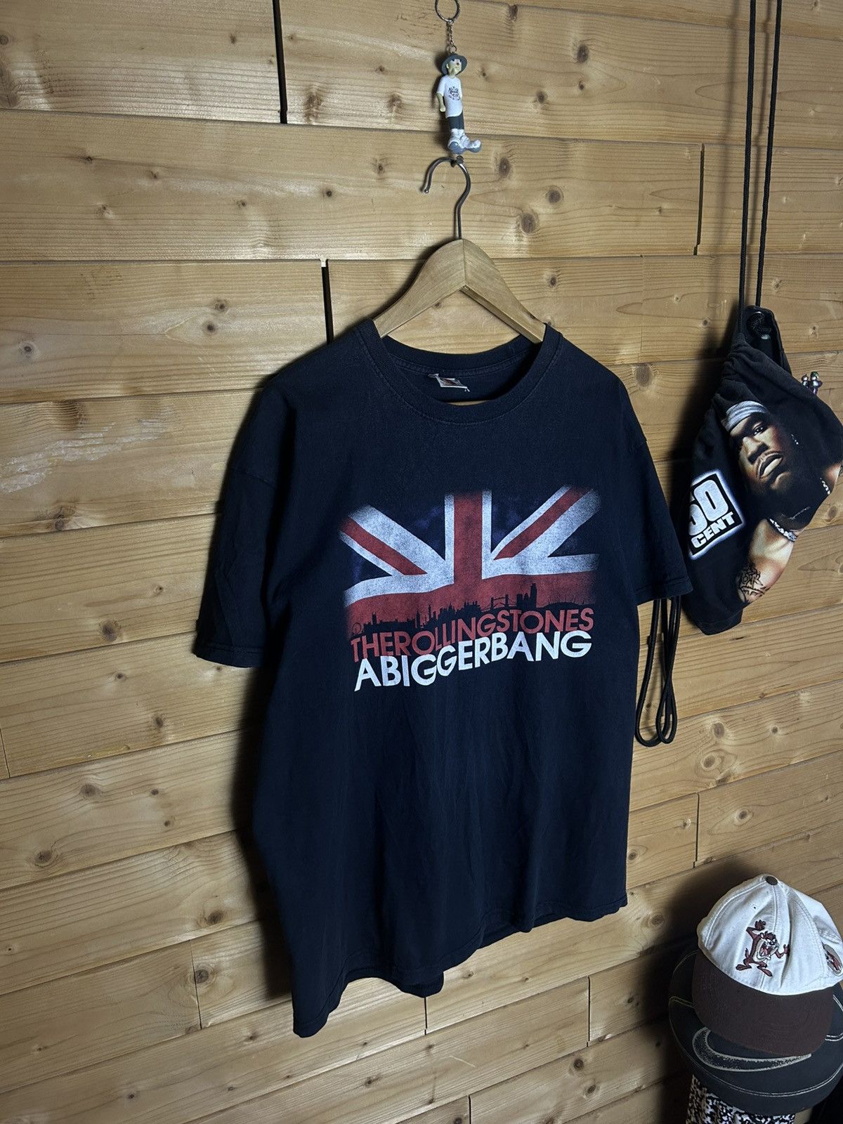 Vintage Vintage The Rolling Stones 2007 tour T shirt Size US XL / EU 56 / 4 - 2 Thumbnail