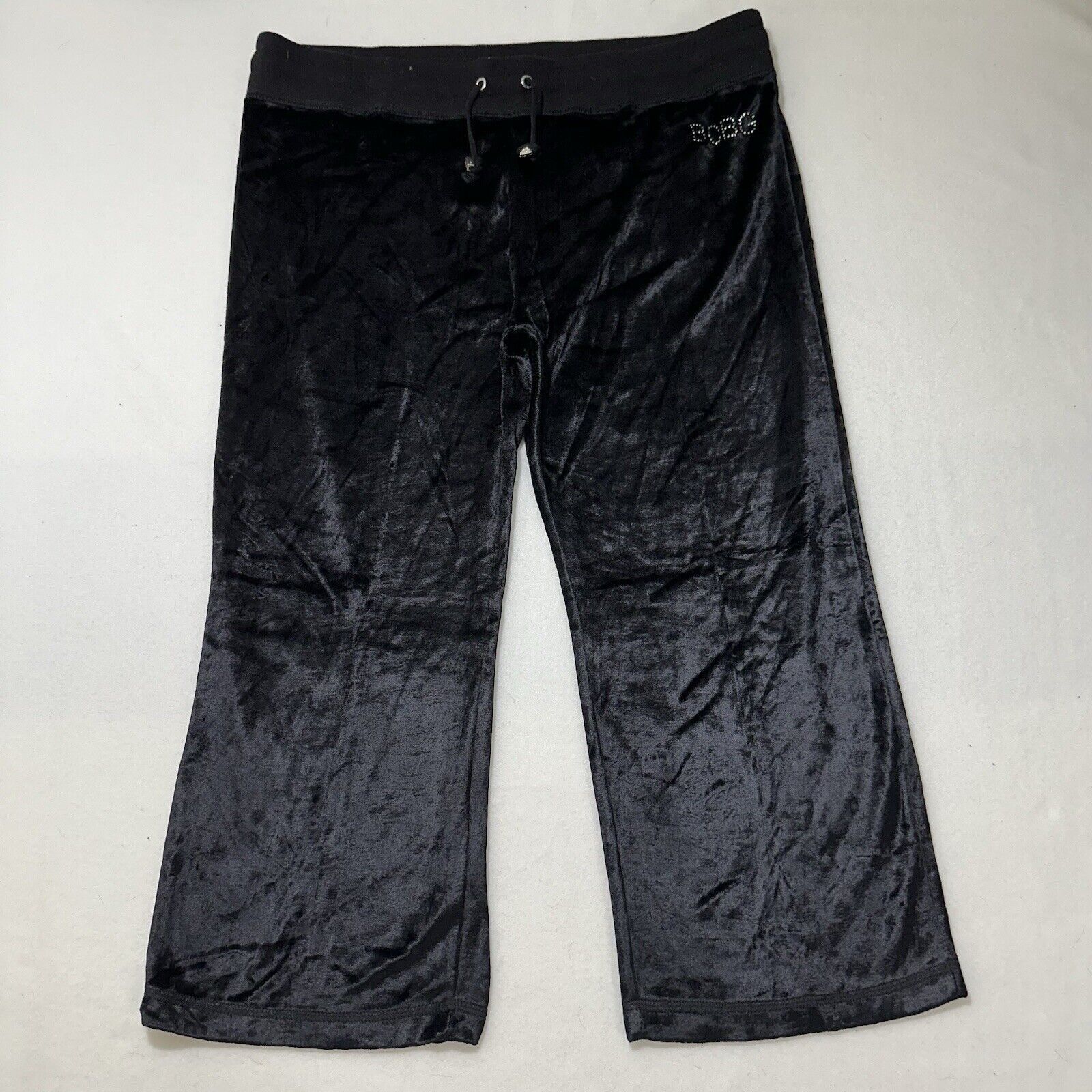 Bcbgmaxazria BCBG Max Azria XL Velour Sweatpants 22" Inseam Rhinestone Size 40" / US 18 - 1 Thumbnail