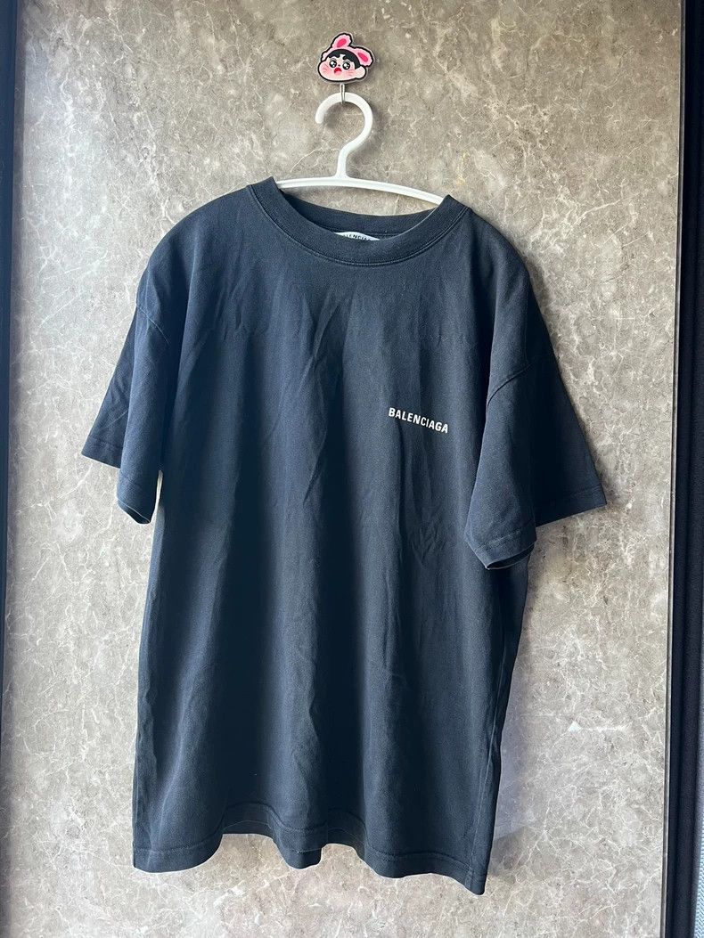 Balenciaga Balenciaga Front Back Logo T-shirt S - dmc Size US S / EU 44-46 / 1 - 1 Thumbnail