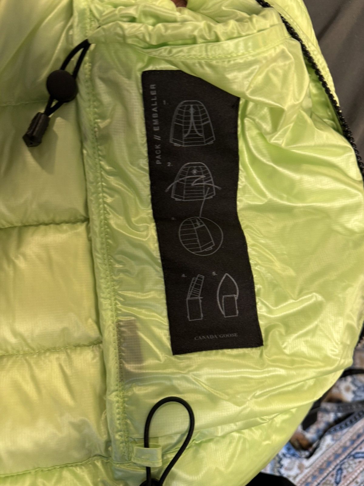 Canada Goose Canada Goose Crofton Hoody Limelight (M) – New / Black Disc Size US M / EU 48-50 / 2 - 8 Thumbnail