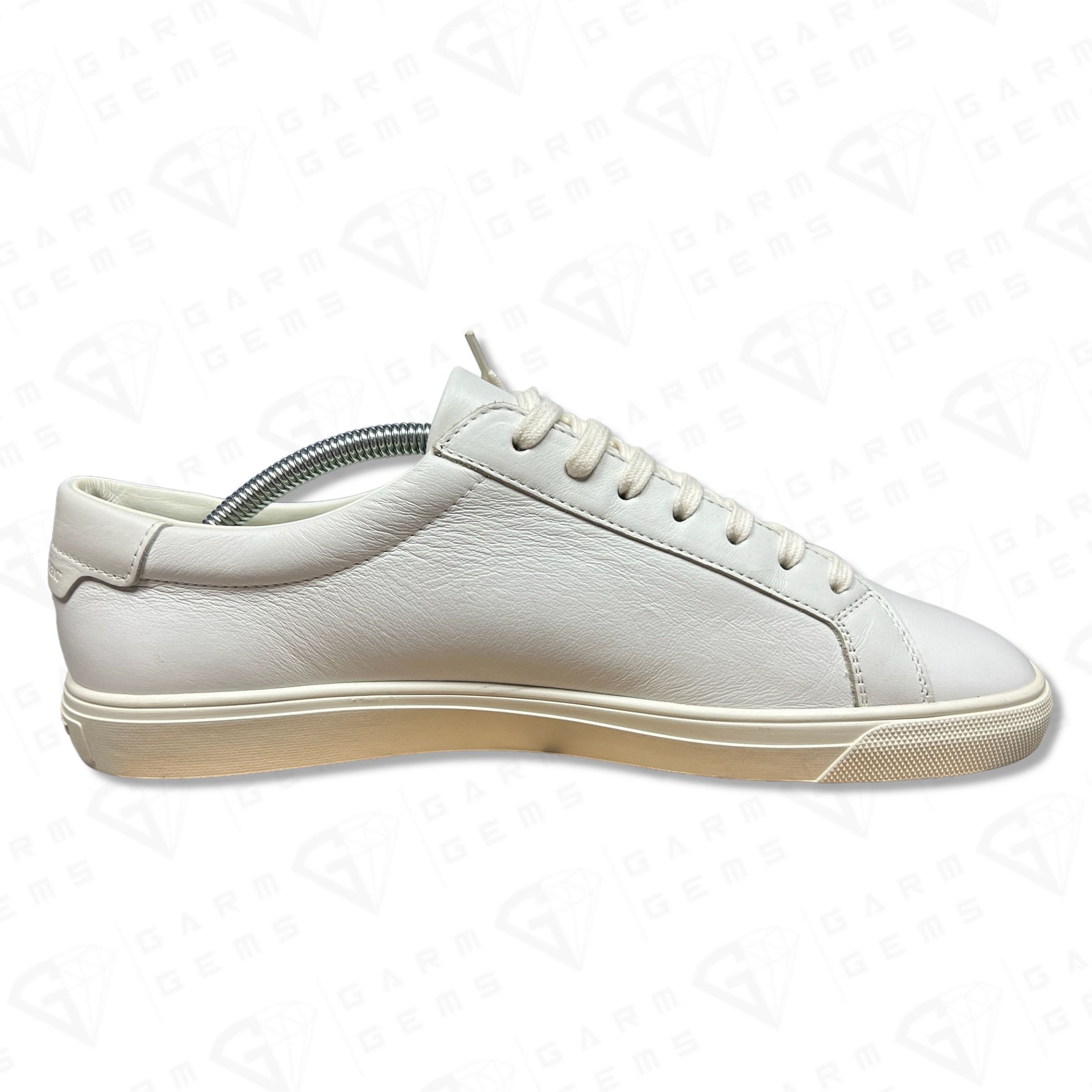 Saint Laurent Paris Saint Laurent Andy Leather Low Top Trainers Size US 9.5 / EU 42-43 - 4 Thumbnail
