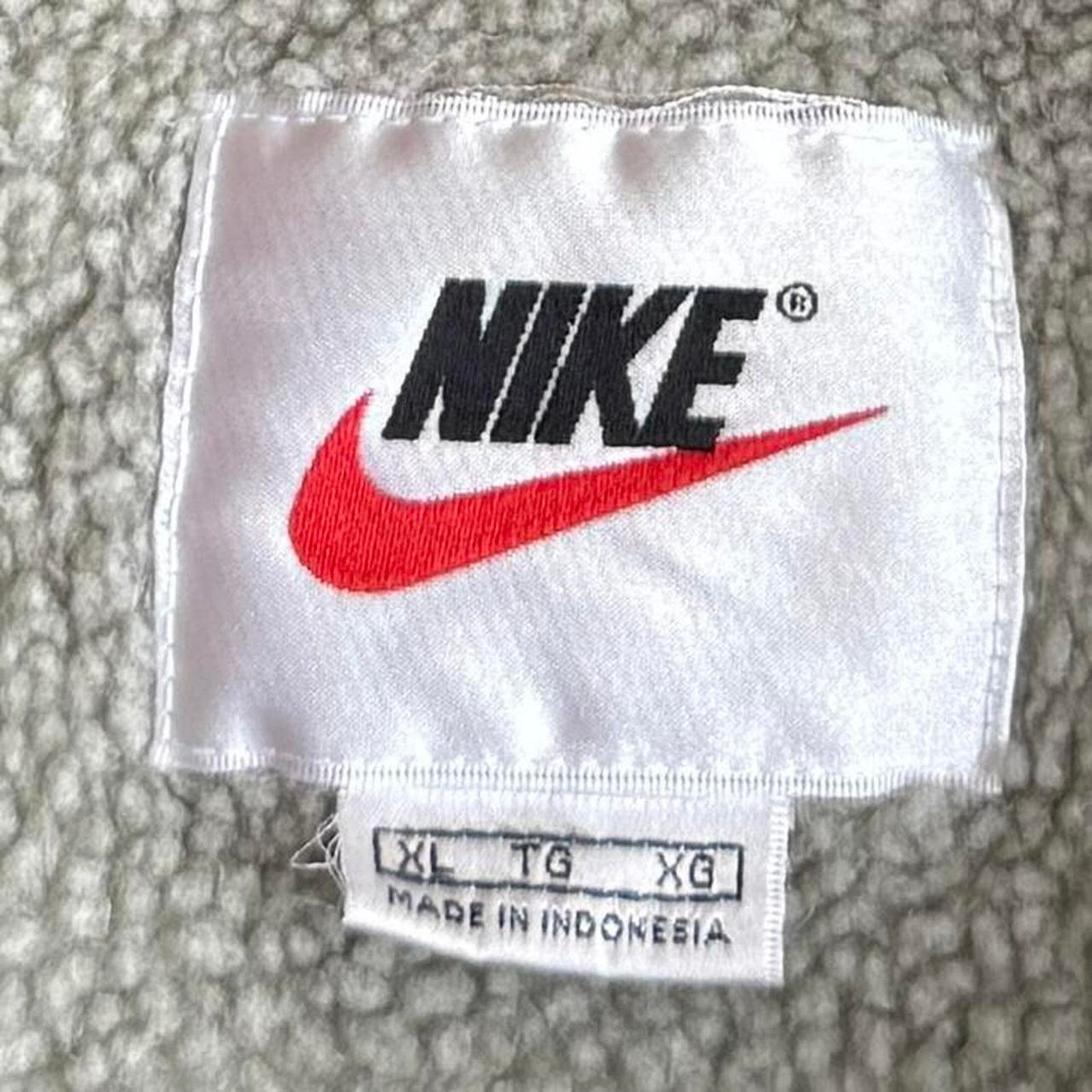 Nike × Nike ACG × Vintage Vintage 90s Nike Sherpa Lined Embroidered Heavyweight Jacket Size US XL / EU 56 / 4 - 5 Thumbnail