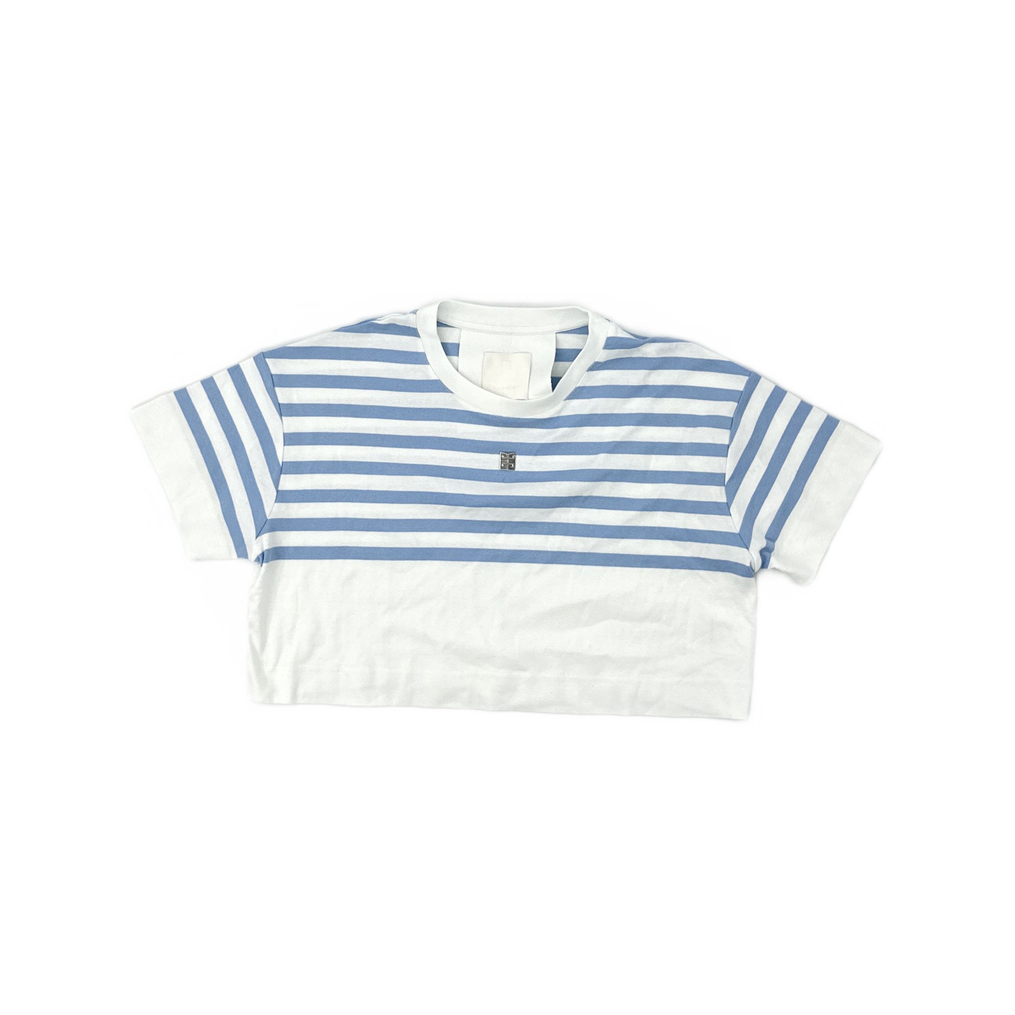 Givenchy Givenchy Striped Crop Top Size L Size L / US 10 / IT 46 - 1 Thumbnail