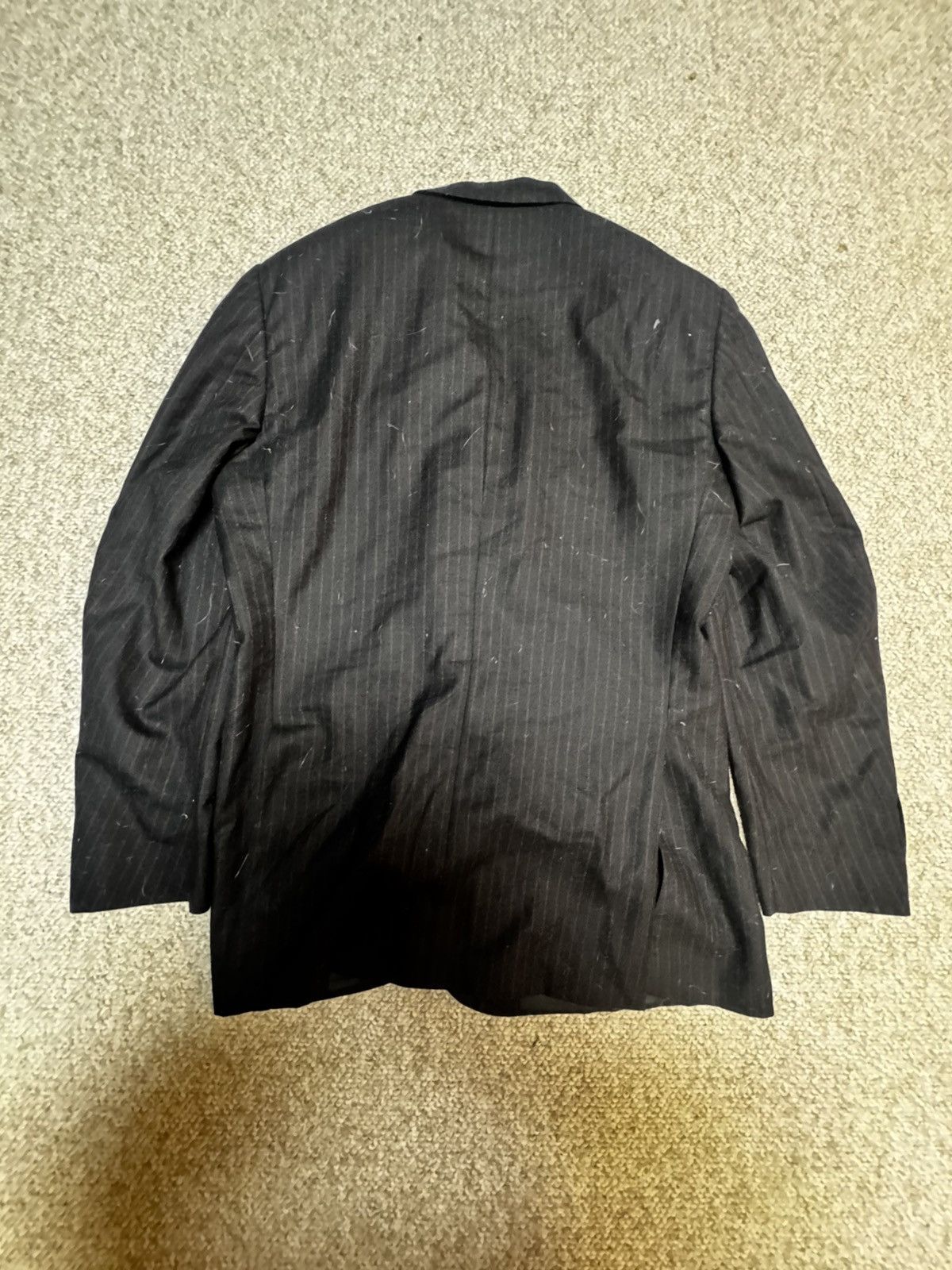 Corneliani Corneliani Pinstripe Blazer: Wool/Cashmere – 54R IT / 44R US Size 44R - 6 Thumbnail