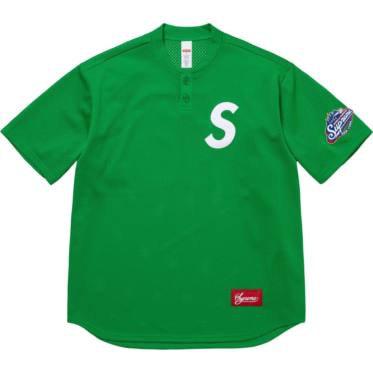 トップス supreme S Logo Baseball Henley Black M Buy Supreme S Logo Baseball Henley 'Black' - FW24KN27 BLACK