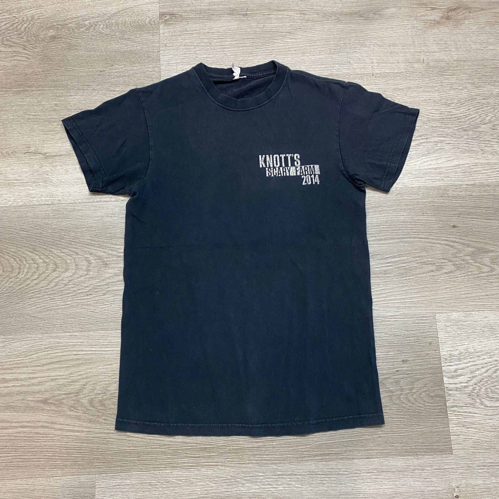 Delta × Expert Horror Knotts Scary Farm 2014 Horror Maze T Shirt Small Halloween Size US S / EU 44-46 / 1 - 2 Thumbnail