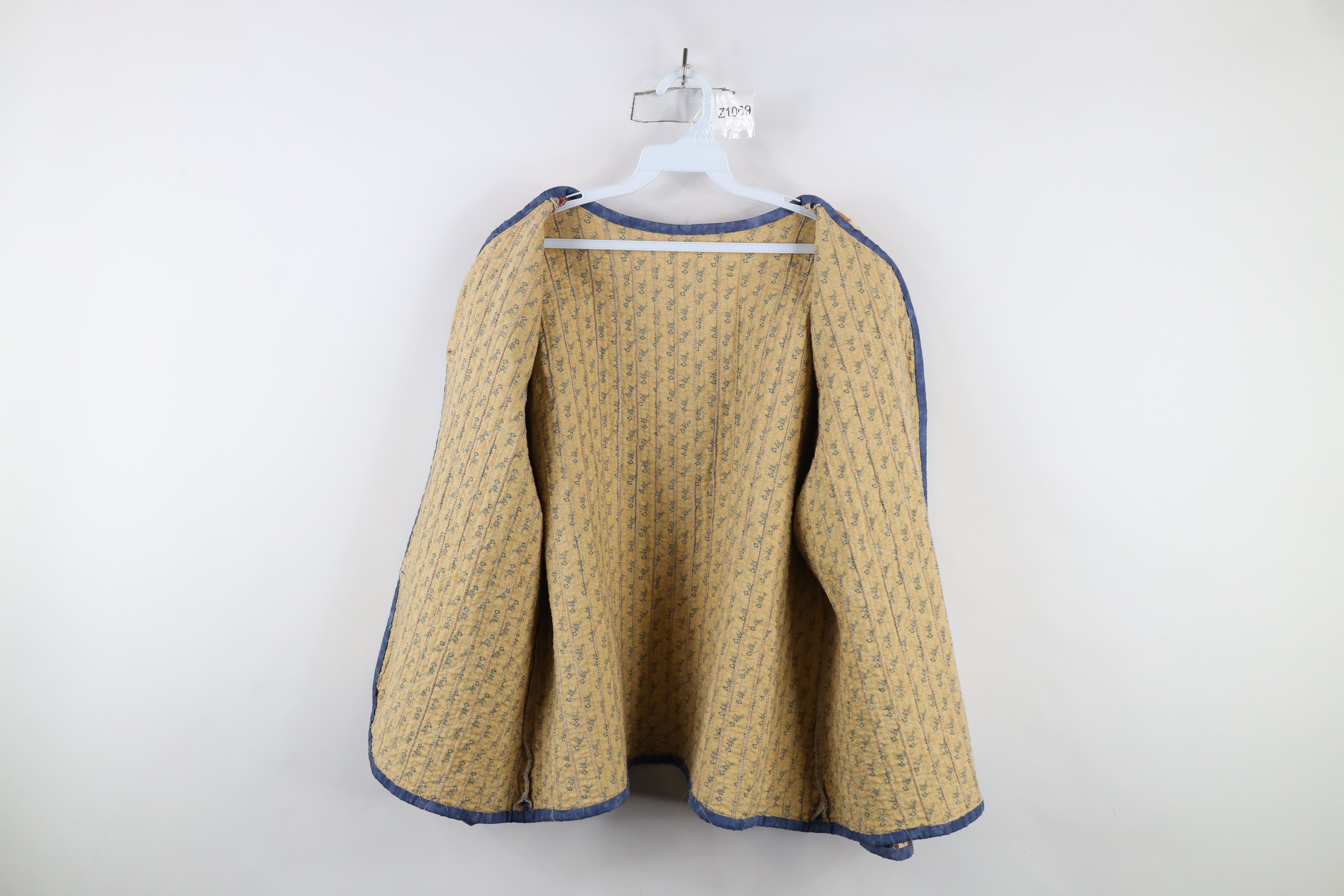 Vintage Vintage 90s Country Primitive Striped Button Cardigan Jacket Size L / US 10 / IT 46 - 8 Thumbnail