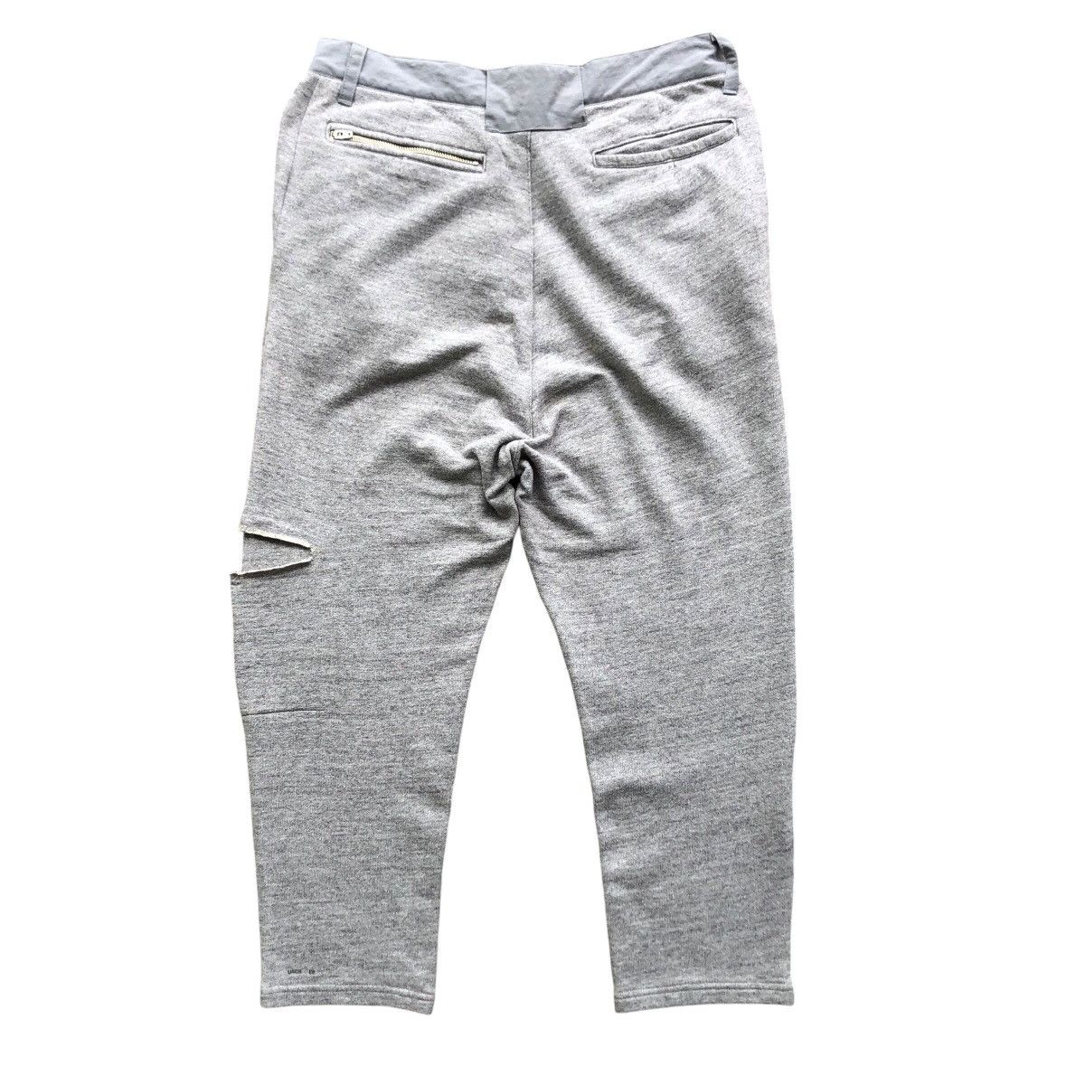 Number (N)ine × Undercover Vintage UNDERCOVER heathered with heat cut pocket sweatpant Size US 31 - 2 Thumbnail