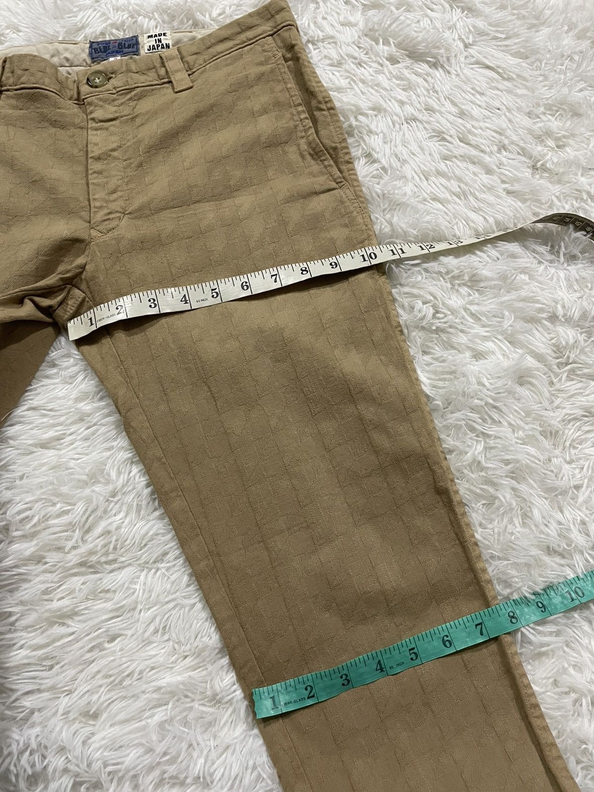 Blue Blue Japan × Japanese Brand BLUE BLUE JAPAN Made By Seilin&Co Houndstooth Slim Fit Pants Size US 32 / EU 48 - 11 Thumbnail