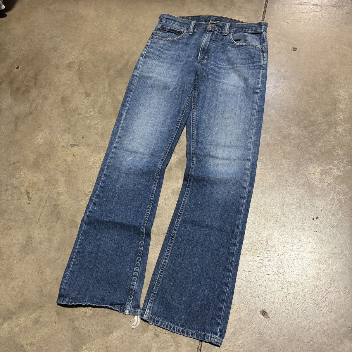 Levi's Vintage Levis 517 Bootcut Denim Jeans Grunge Western Cowboy Size US 30 / EU 46 - 2 Thumbnail