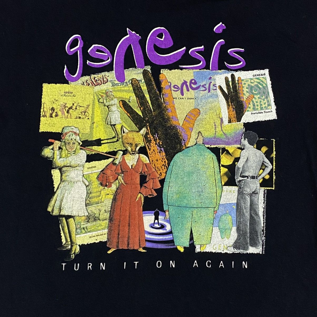Anvil × Band Tees × Vintage Vintage Y2K rock band genesis tour 2007 Size US M / EU 48-50 / 2 - 3 Thumbnail