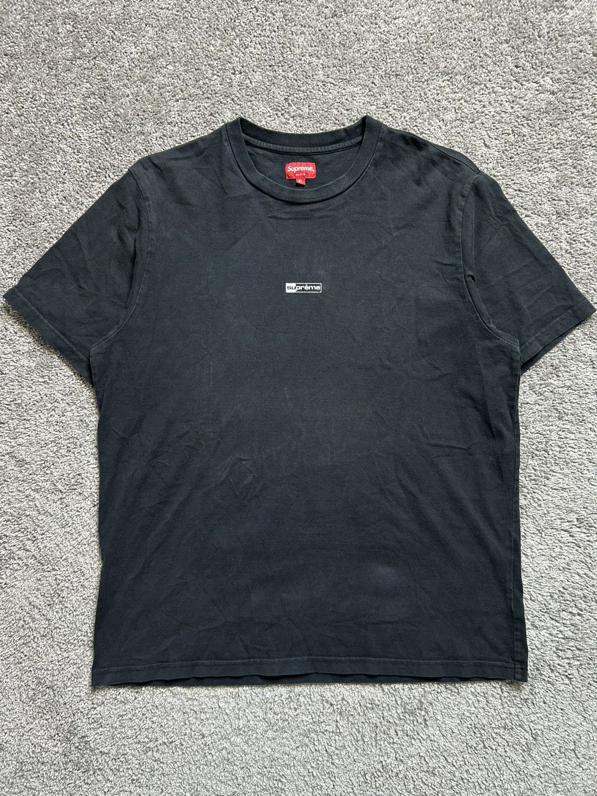 Other Supreme Typewriter Logo Tee S/S SS22 Size US XL / EU 56 / 4 - 1 Thumbnail