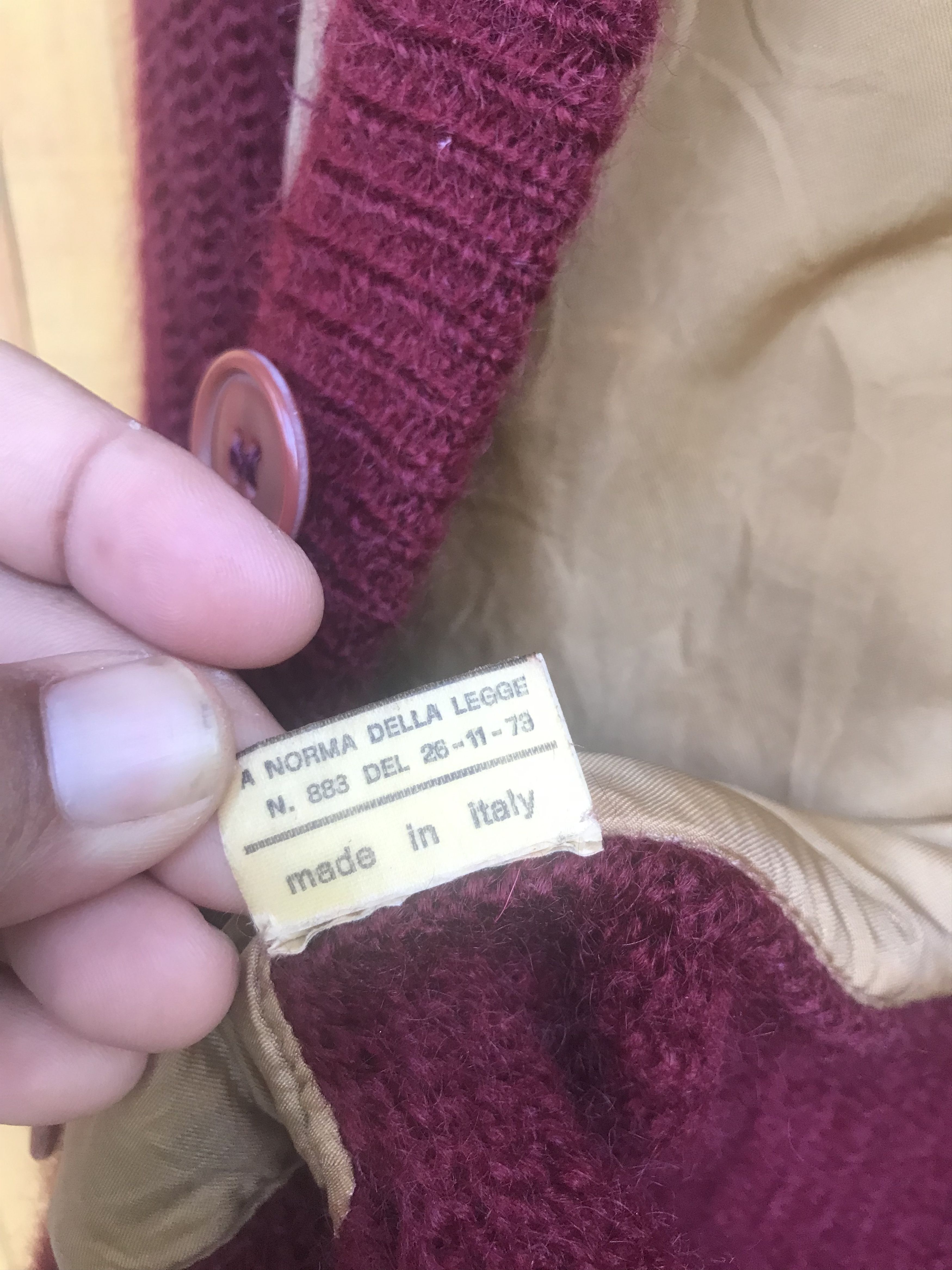Lanvin Vintage Lanvin Wool Mohair Knit Cardigan Jacket Size US S / EU 44-46 / 1 - 5 Thumbnail