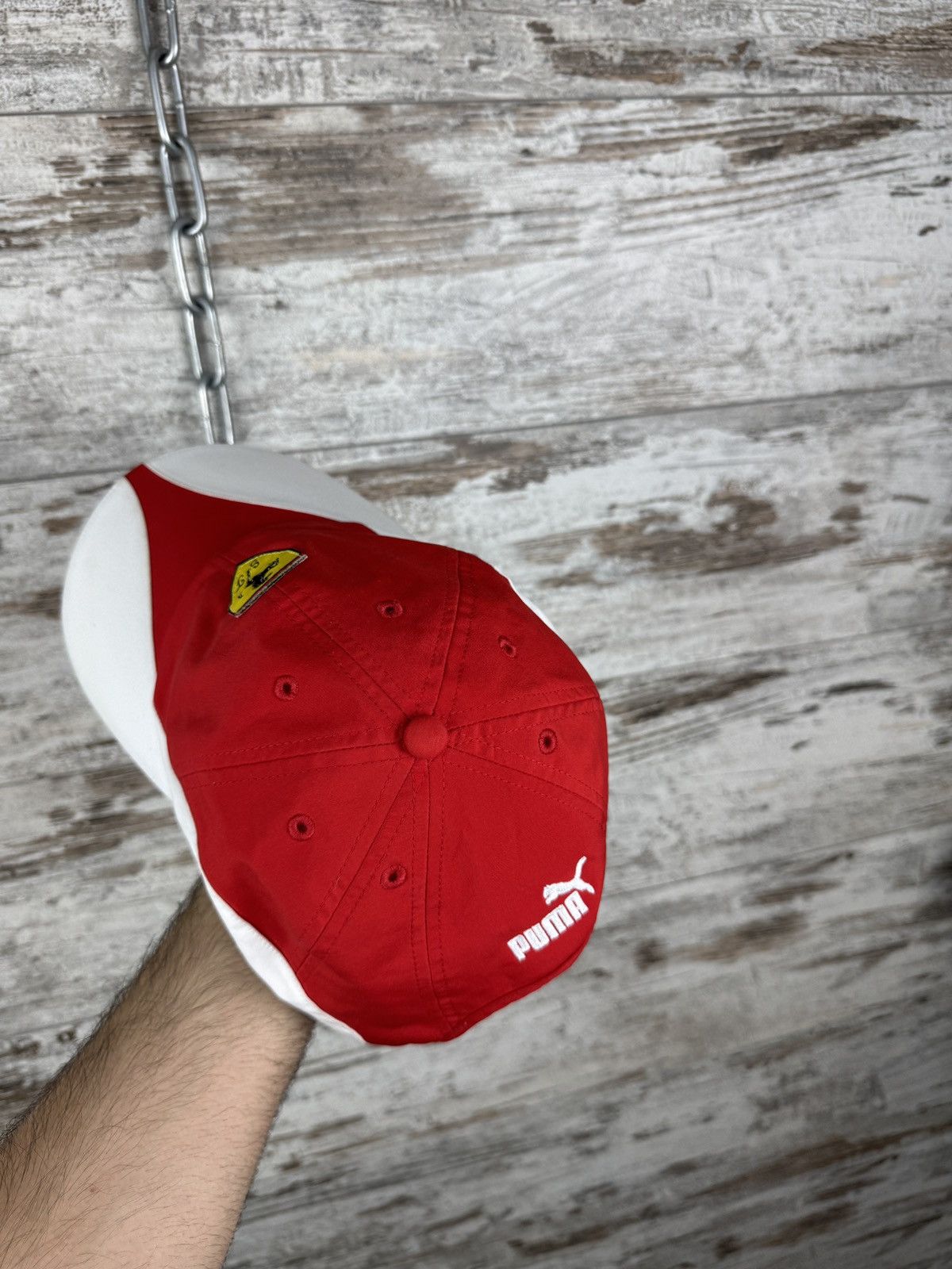 Ferrari × Puma Mens Vintage Puma Ferrari racing hats cap Italy Italia Size ONE SIZE - 7 Thumbnail