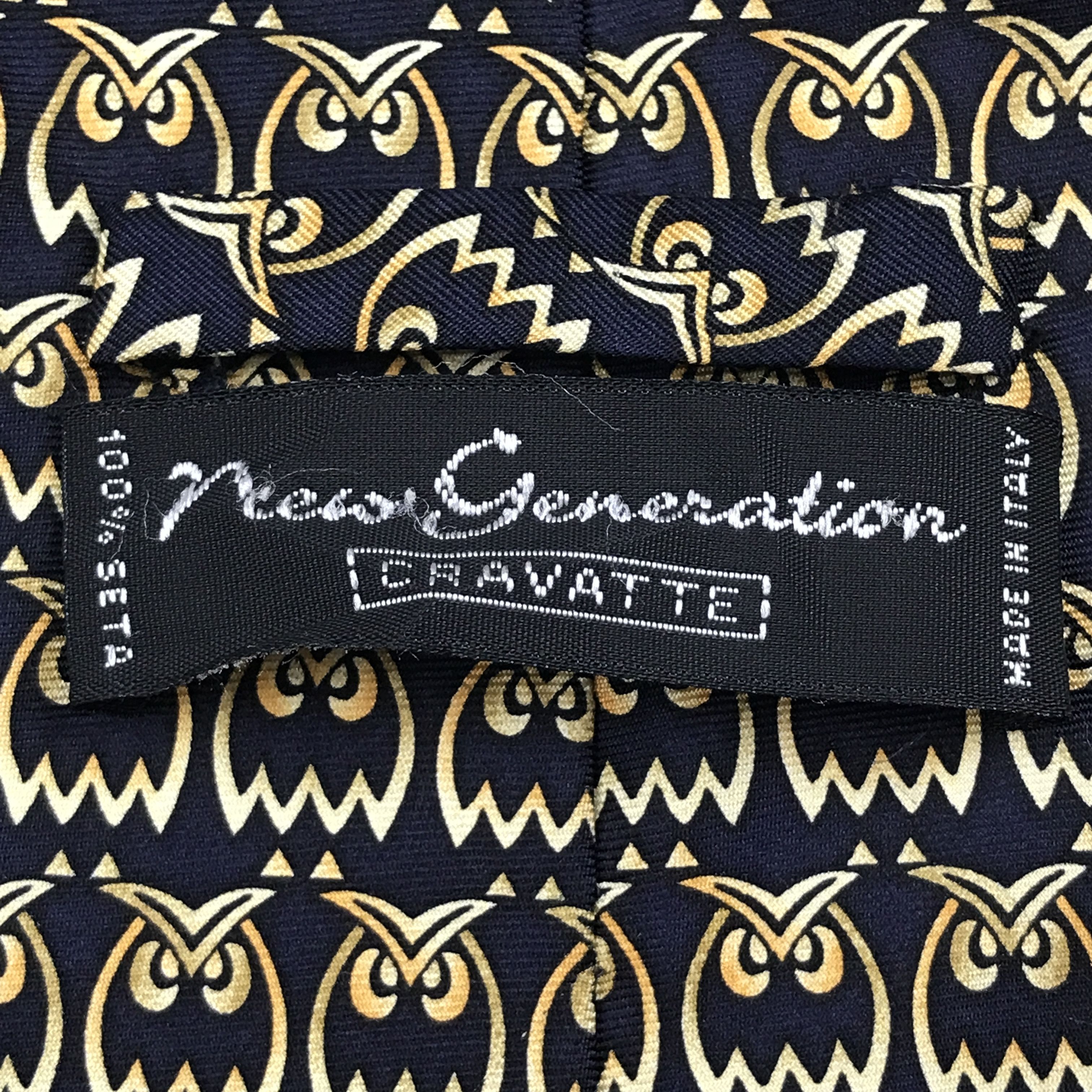 Designer × Vintage Vintage New Generation Silk Necktie Size ONE SIZE - 6 Thumbnail