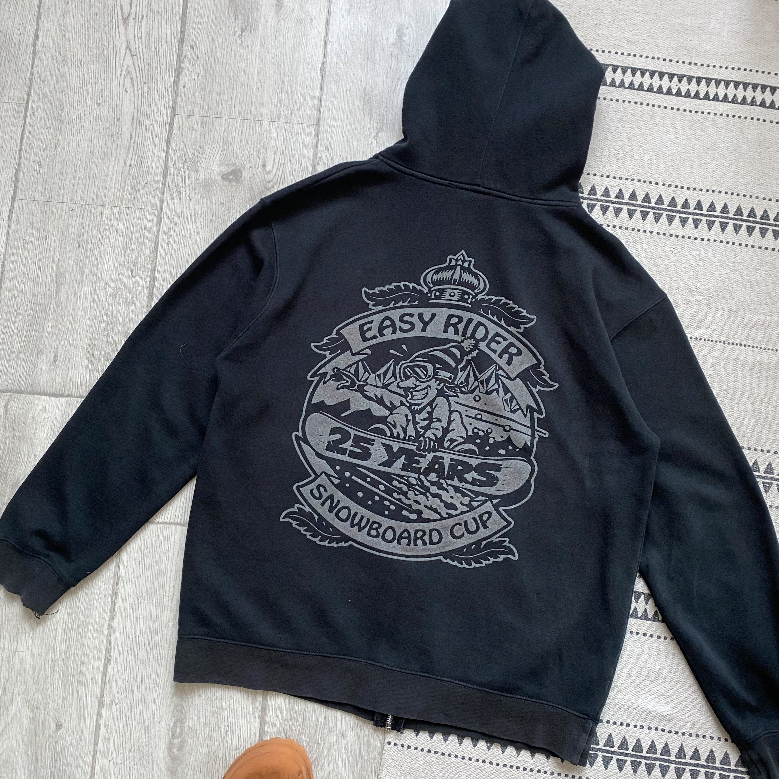 Billabong 🏂Vintage Volcom Snowboard Cup Hoodie Skater Surfing Style Size US M / EU 48-50 / 2 - 2 Thumbnail