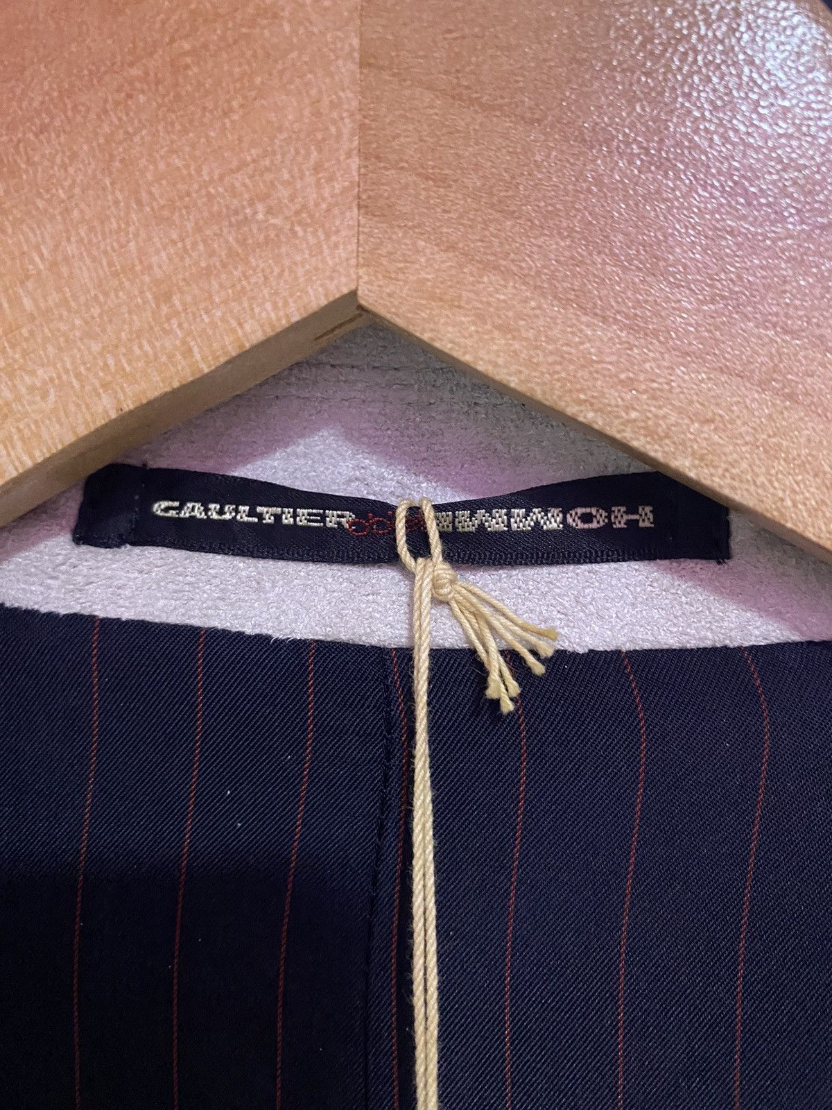 Jean Paul Gaultier JPG Gaultier Objet Homme Trench Coat Long Jacket Velvet Size US M / EU 48-50 / 2 - 10 Thumbnail
