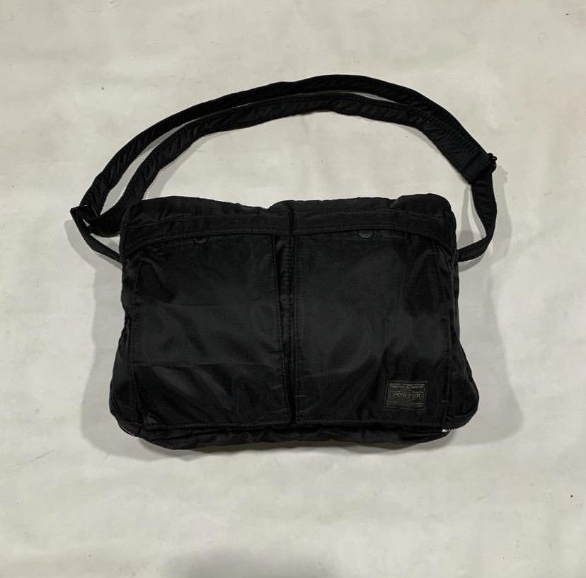 image of Porter Tanker Sling Bag Medium in Black, Men's