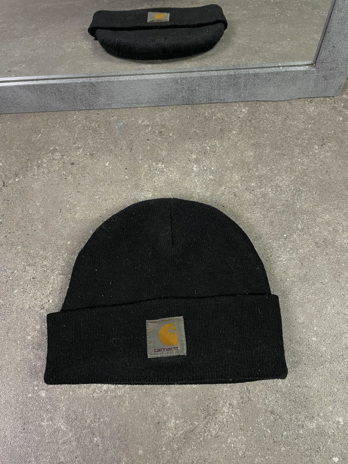 Carhartt × Vintage Vintage Y2K Carhartt beanie Size ONE SIZE - 1 Thumbnail