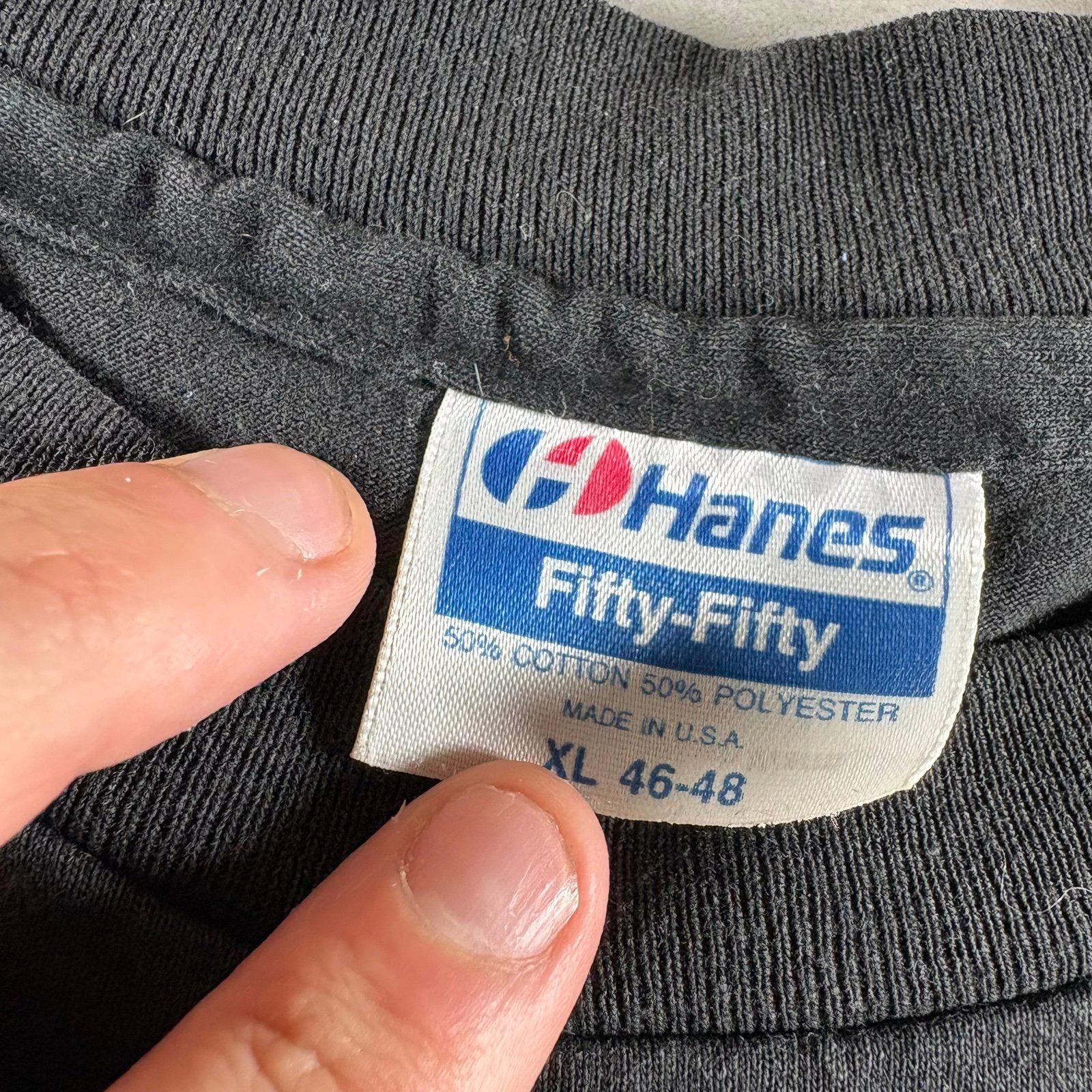 Hanes Vintage 80s Alabama football tee Size US XL / EU 56 / 4 - 2 Thumbnail