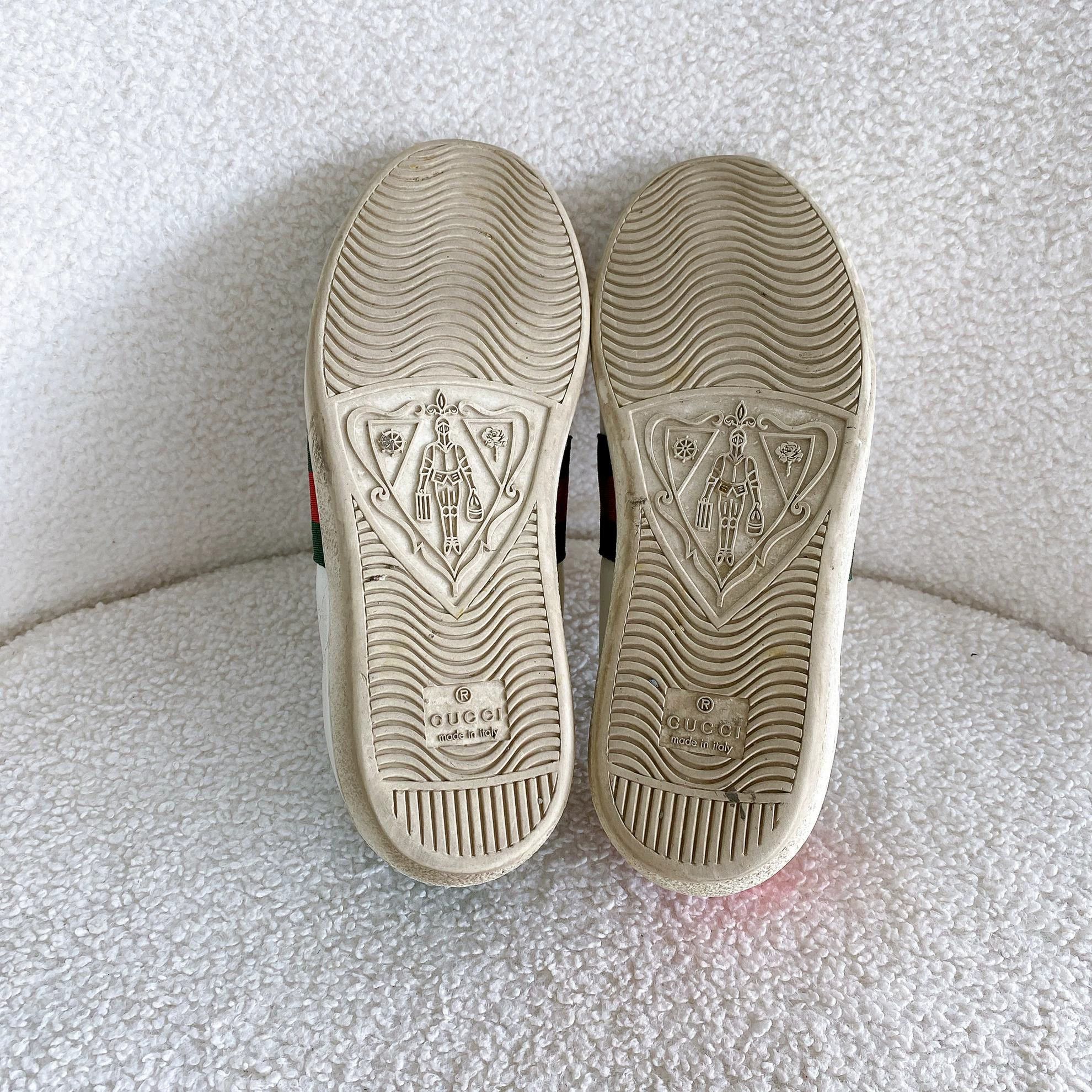 Gucci Gucci white flats size 35 7313 Size US 4.5 / IT 34.5 - 6 Thumbnail