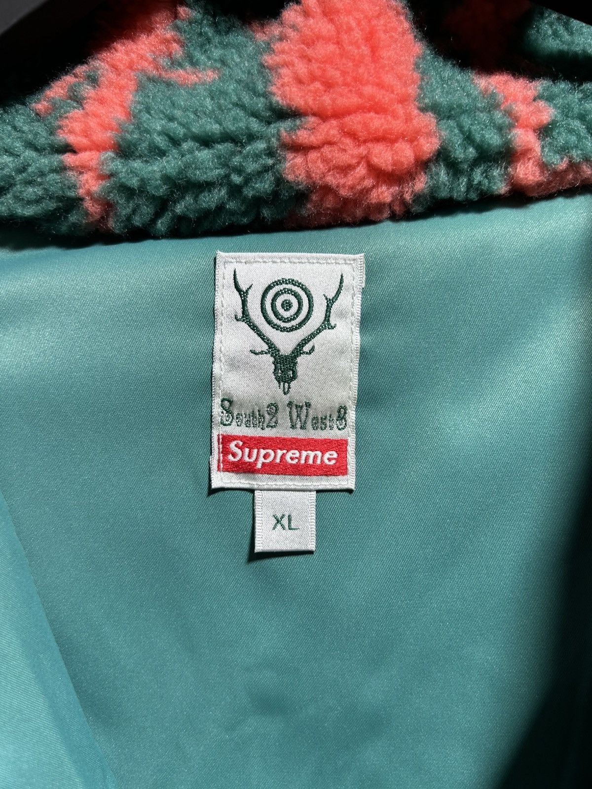 Supreme Supreme South2 West8 Fleece Jacket Size US XL / EU 56 / 4 - 4 Thumbnail
