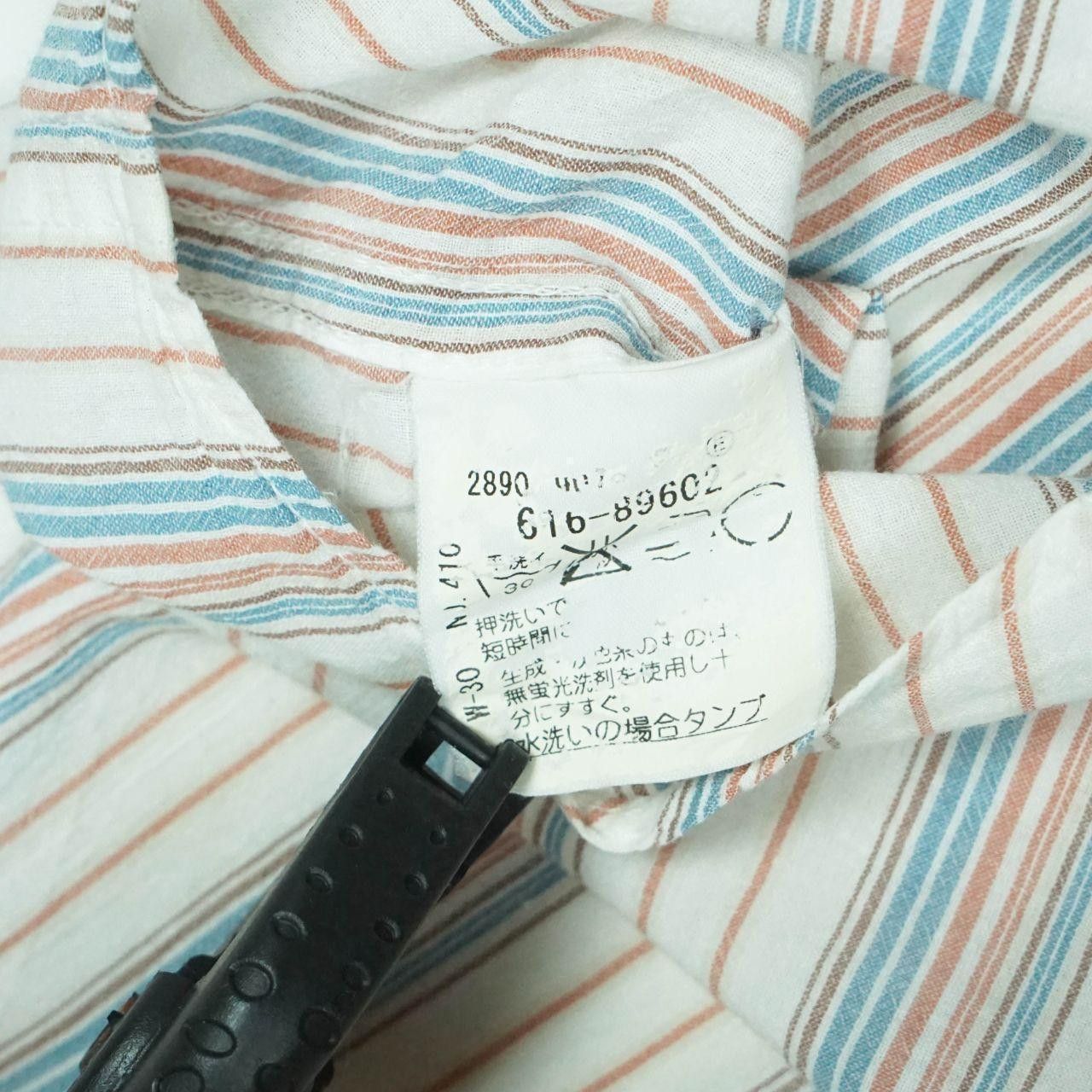 Takeo Kikuchi *NoTariff Takeo Kikuchi Stripe Shirt Size US M / EU 48-50 / 2 - 5 Thumbnail