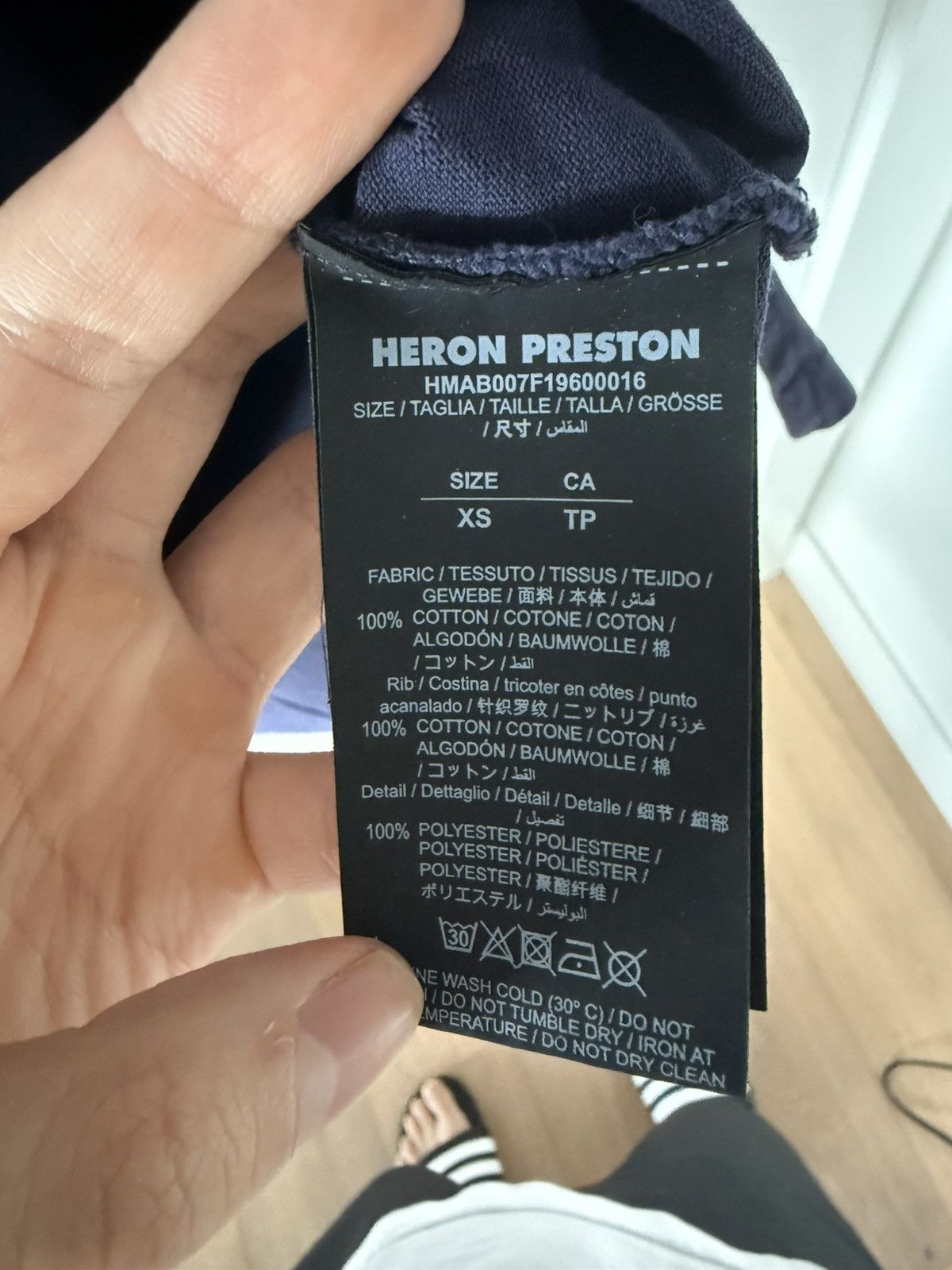 Heron Preston Heron Preston Long Sleeve T Shirts Size US XS / EU 42 / 0 - 4 Thumbnail
