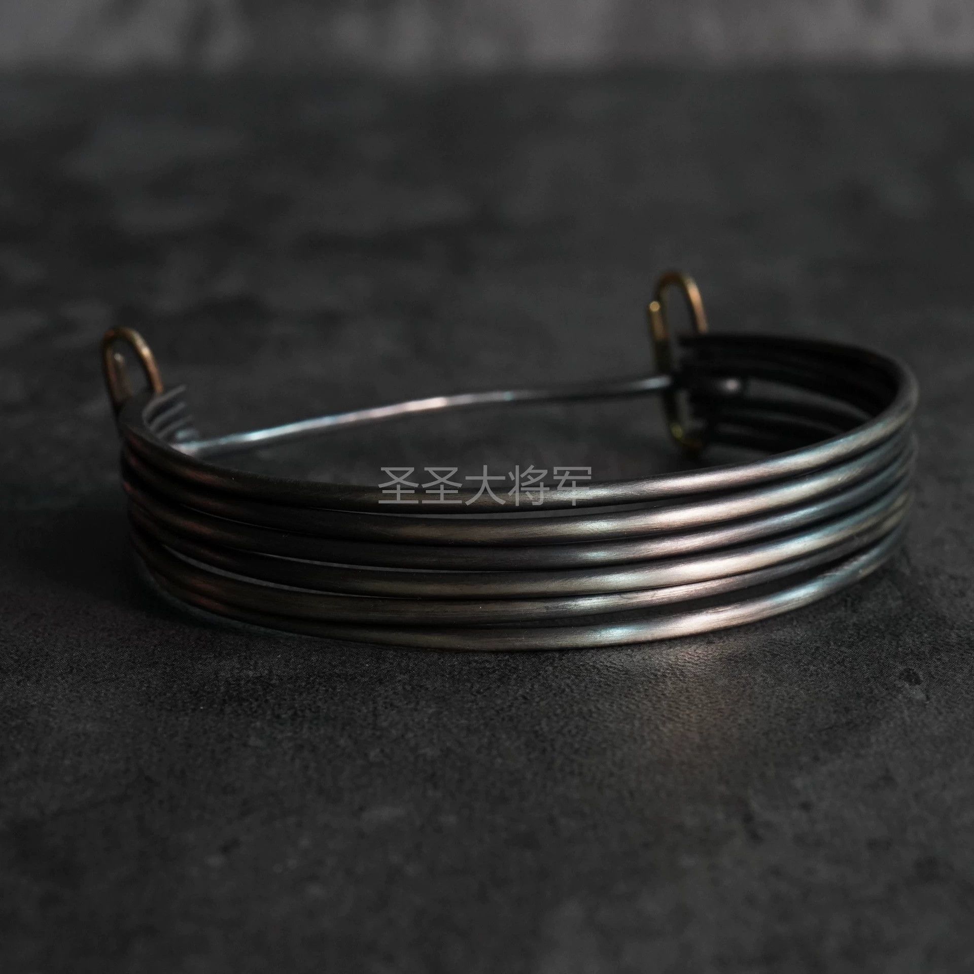 DETAJ Detaj x Uma Wang Africa Stack Silver Hoop Brac Wrist15cm Size ONE SIZE - 3 Thumbnail