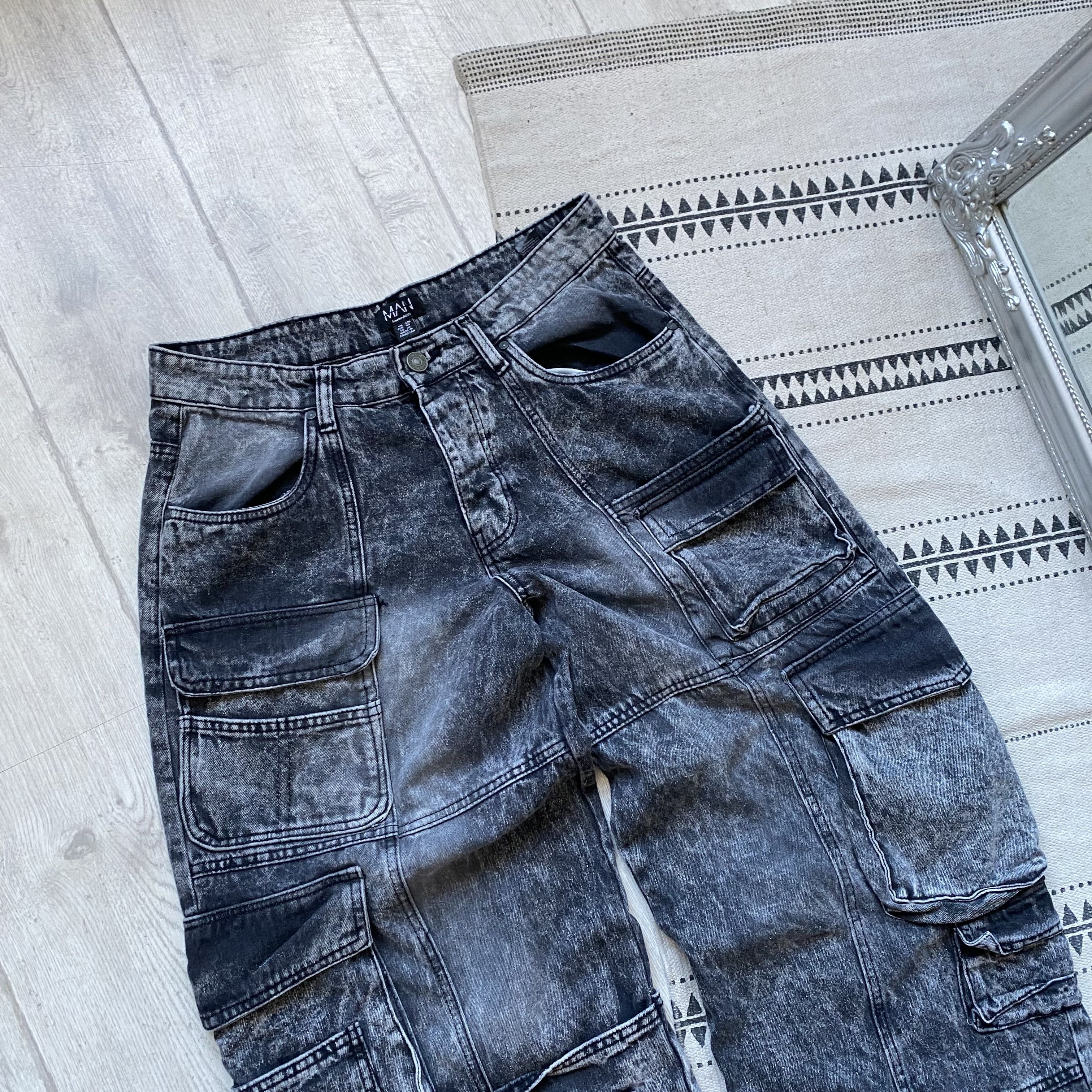 JNCO Jnco vibe Y2K Multipocket Baggy jeans Heavy Denim pants Size US 32 / EU 48 - 4 Thumbnail