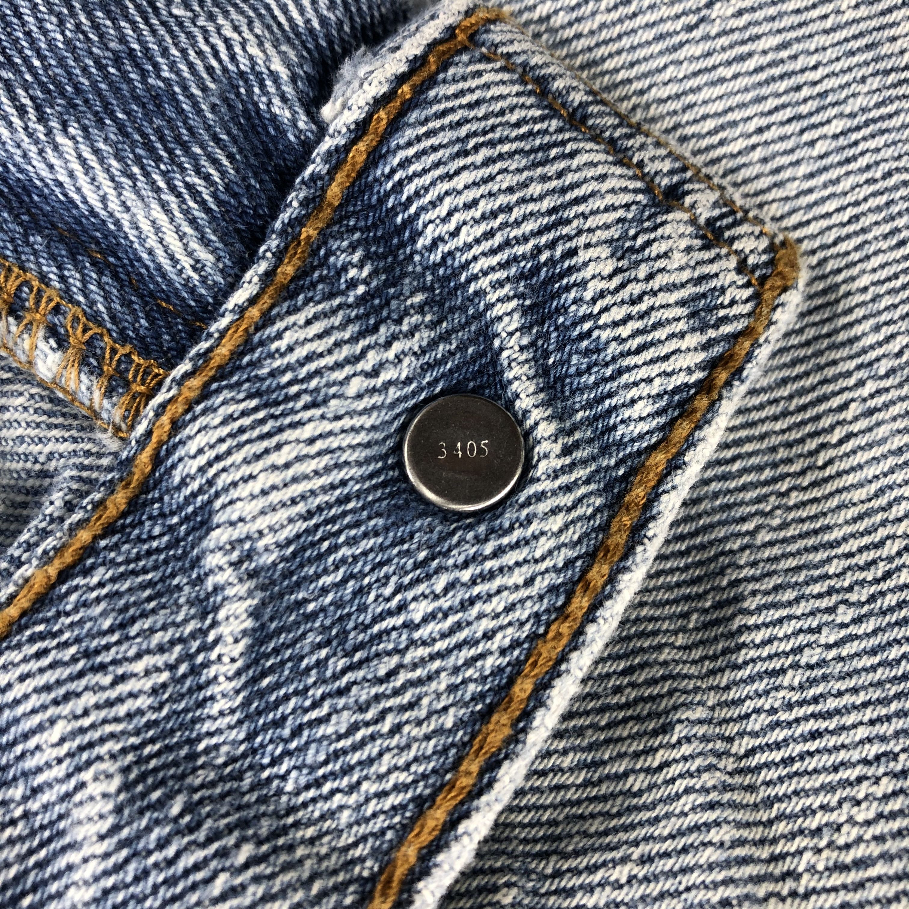 Levi's Vintage Blue Wash Levis 505 Jeans-J1466 Size US 33 - 9 Thumbnail