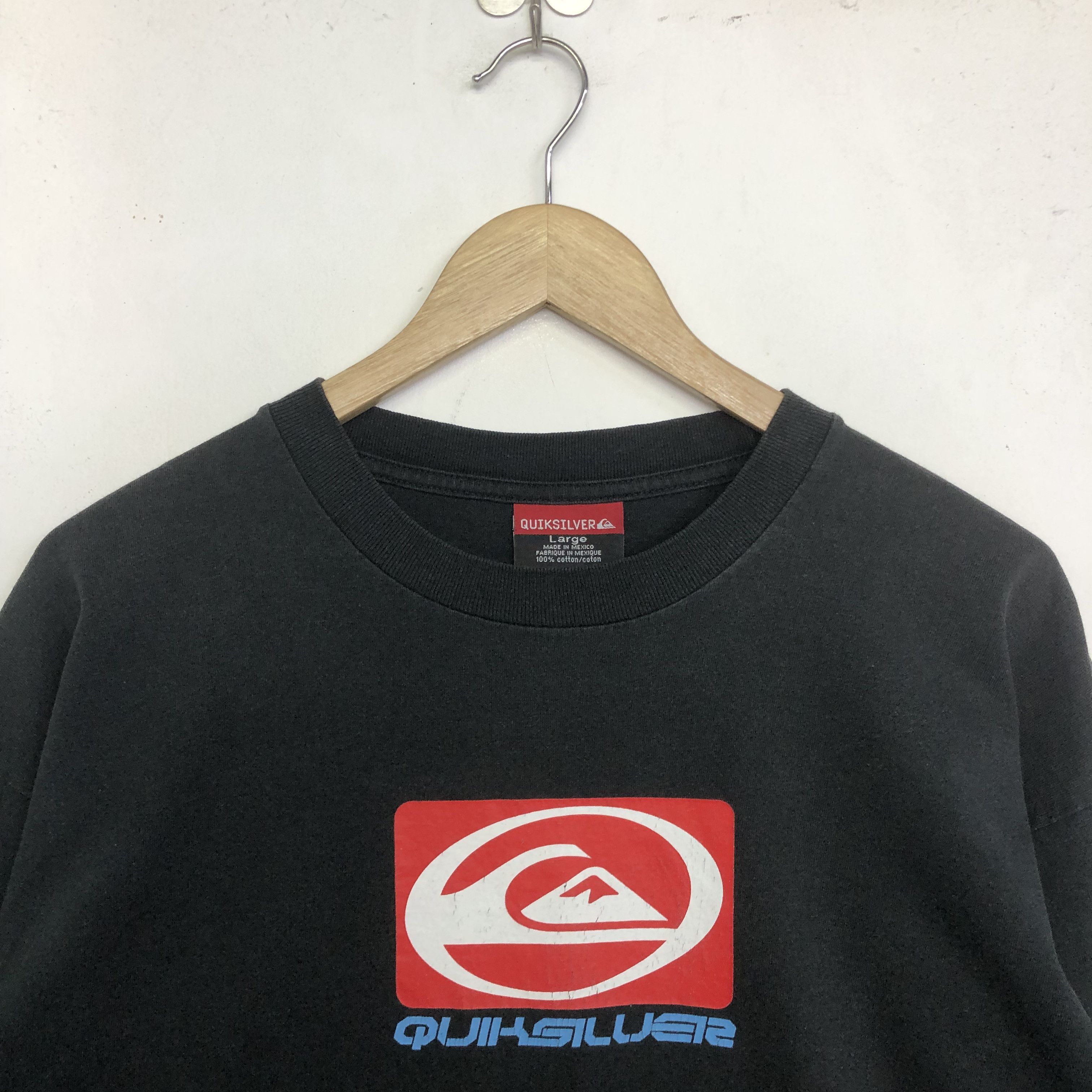Quiksilver QUIKSILVER VINTGE SPELLOUT LONG SLEEVE SHIRT Size US L / EU 52-54 / 3 - 3 Thumbnail